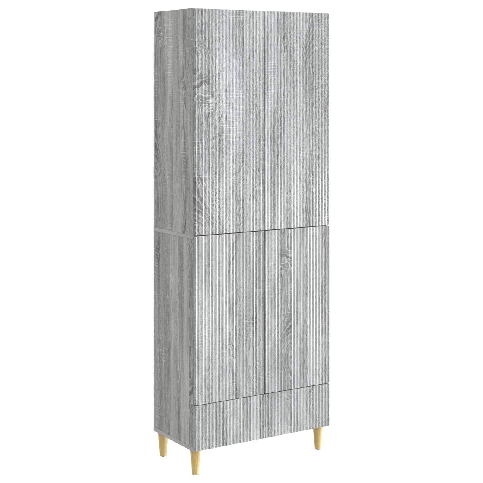 vidaXL Schrankset 2 pcs 66 x 34,5 x 95 cm Holzwerkstoff