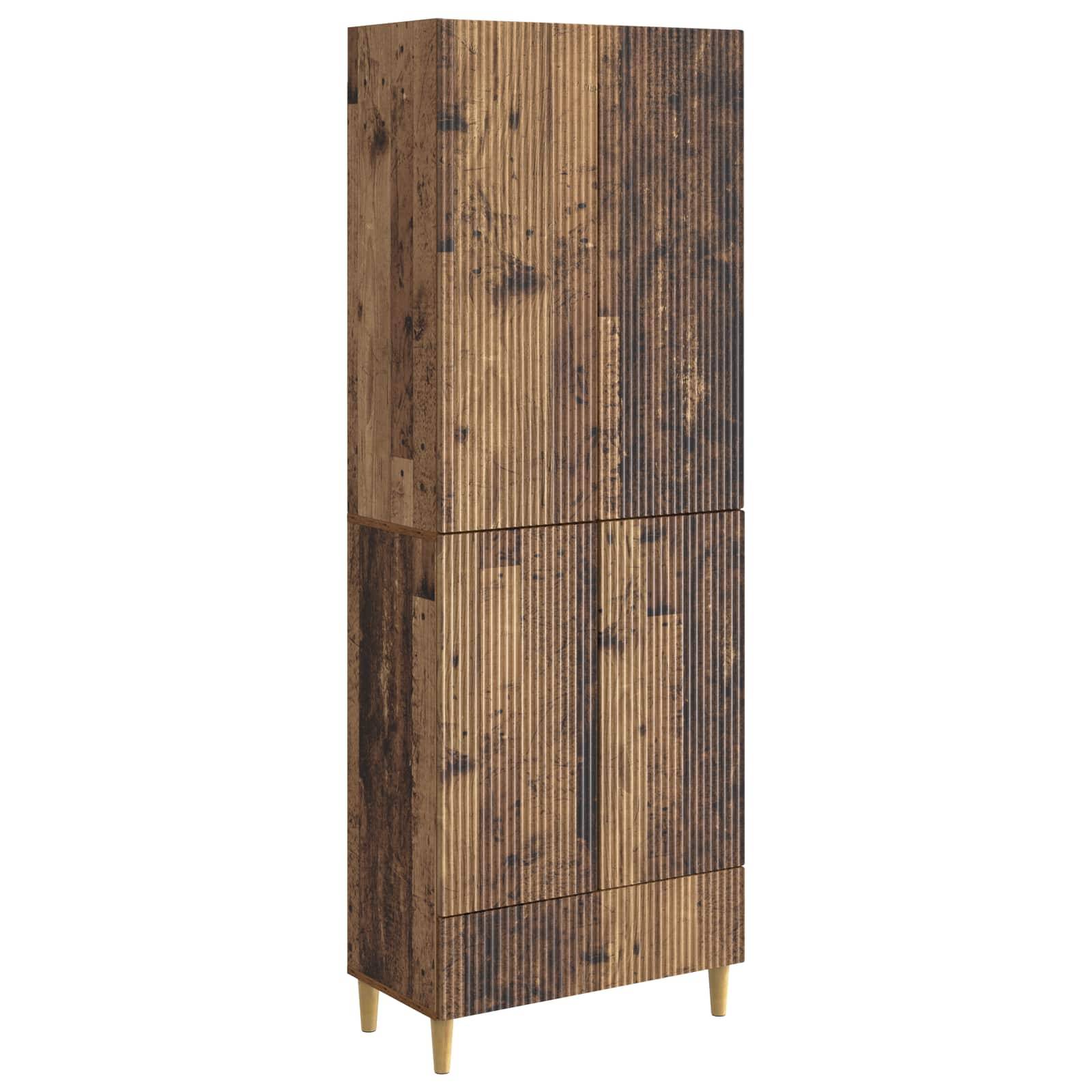vidaXL Schrankset 2 pcs 66 x 34,5 x 95 cm Holzwerkstoff