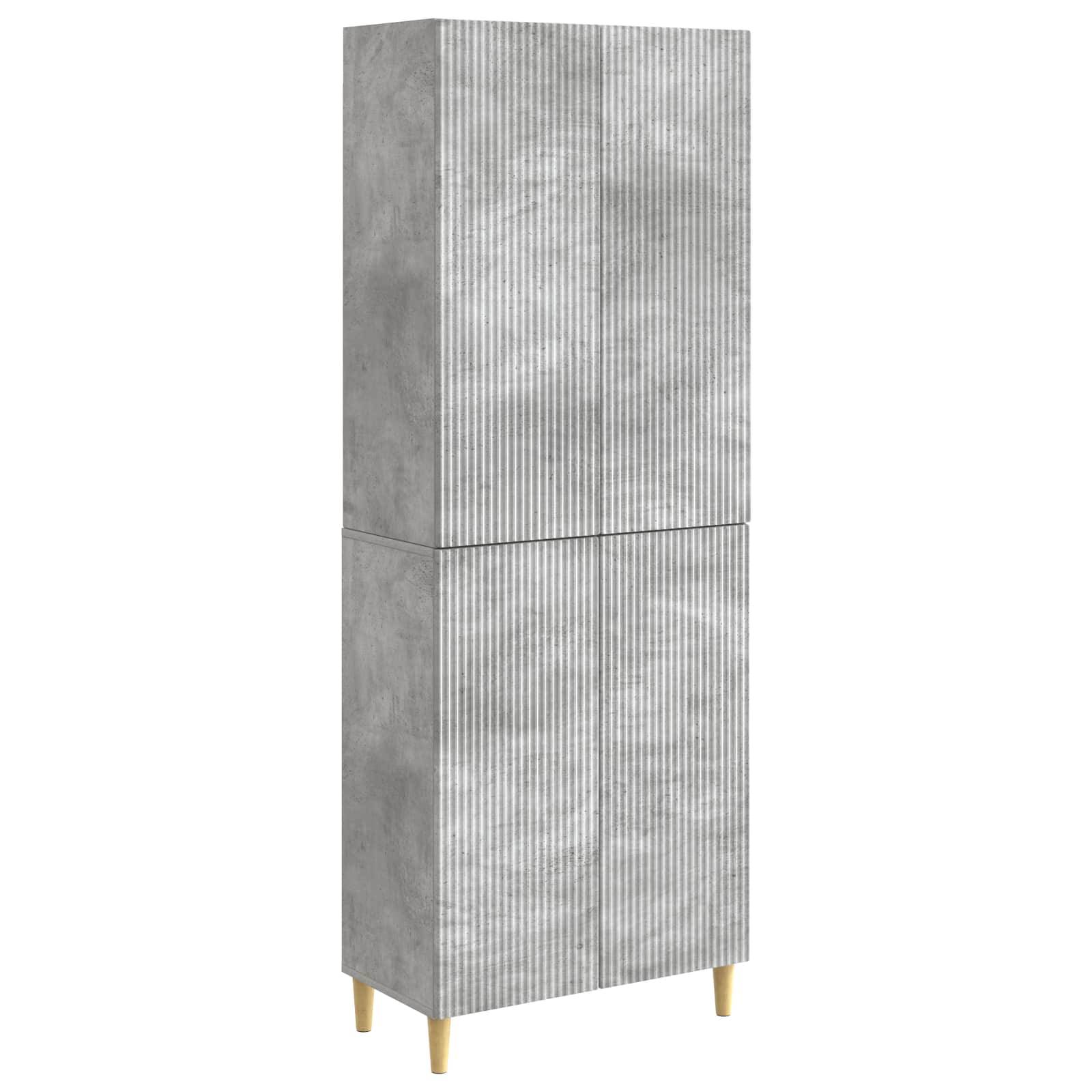 vidaXL Schrankset 2 pcs 66 x 34,5 x 90 cm Holzwerkstoff