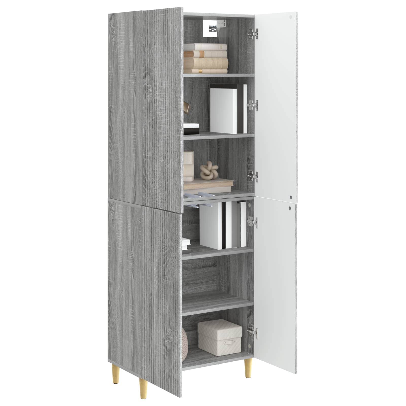 vidaXL Schrankset 2 pcs 66 x 34,5 x 90 cm Holzwerkstoff