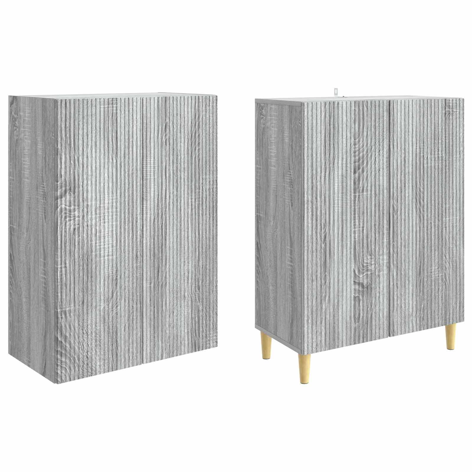 vidaXL Schrankset 2 pcs 66 x 34,5 x 90 cm Holzwerkstoff