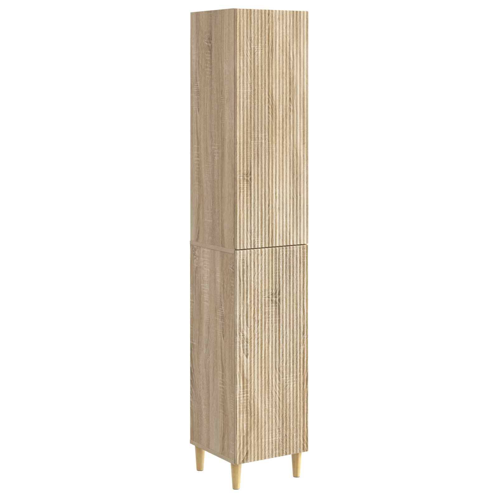 vidaXL Schrankset 2 pcs 33 x 34,5 x 90 cm Holzwerkstoff