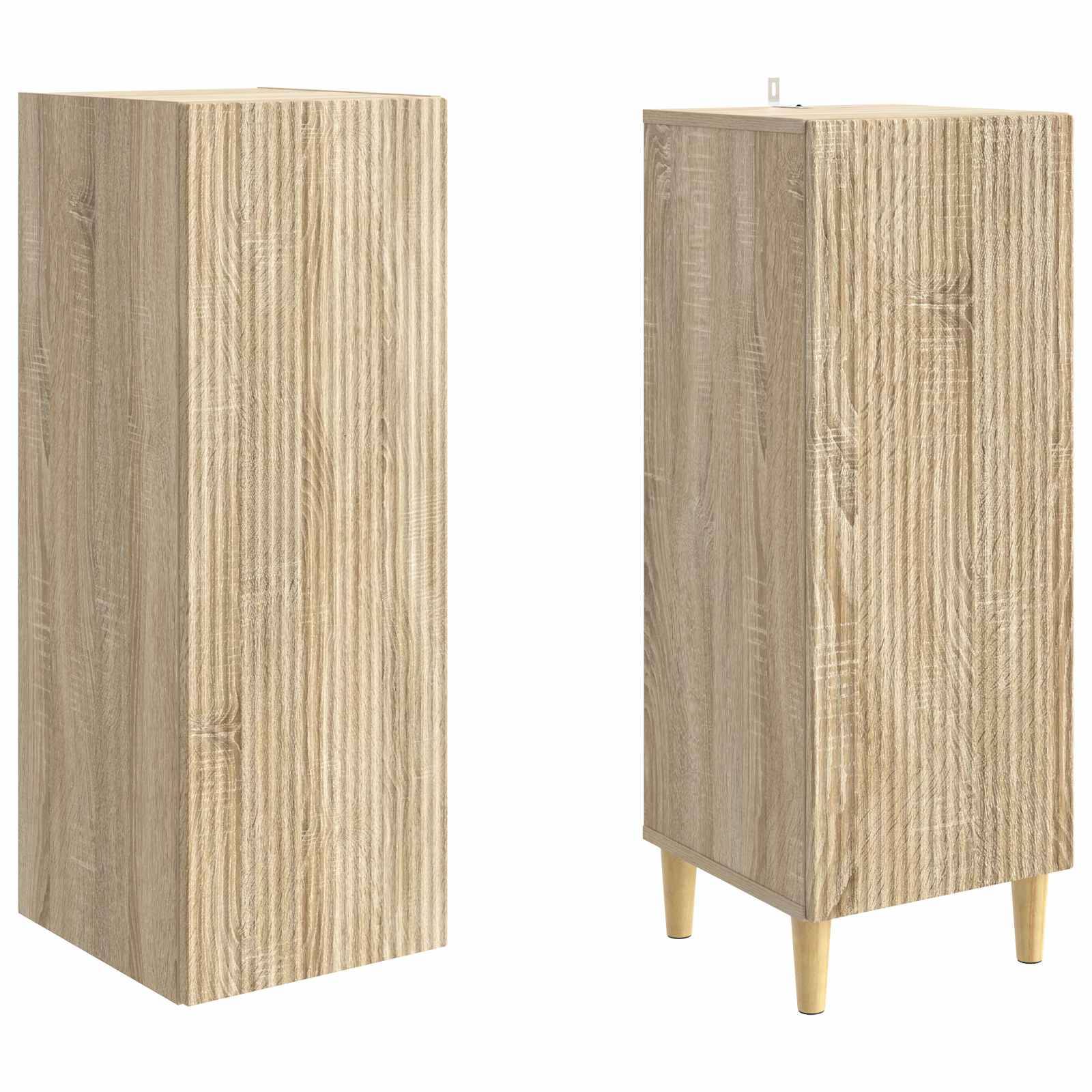 vidaXL Schrankset 2 pcs 33 x 34,5 x 90 cm Holzwerkstoff