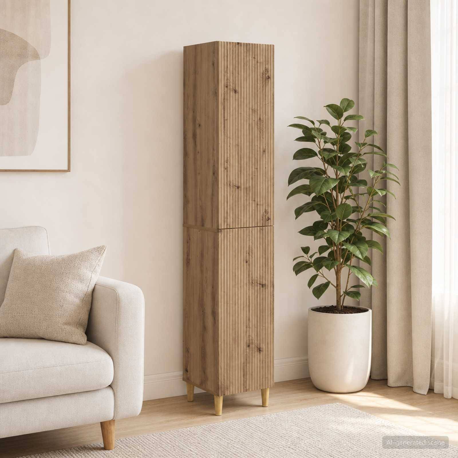 vidaXL Schrankset 2 Stk. Holzwerkstoff