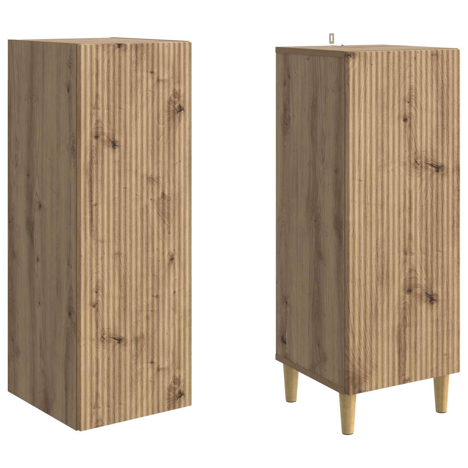 vidaXL Schrankset 2 Stk. Holzwerkstoff