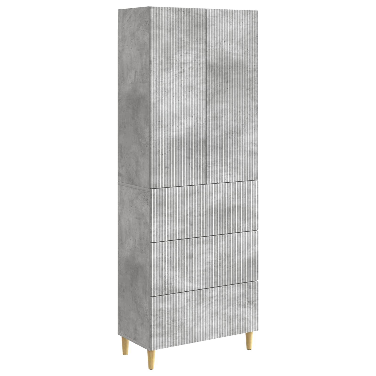 vidaXL Schrankset 2 pcs 66 x 34,5 x 90 cm Holzwerkstoff