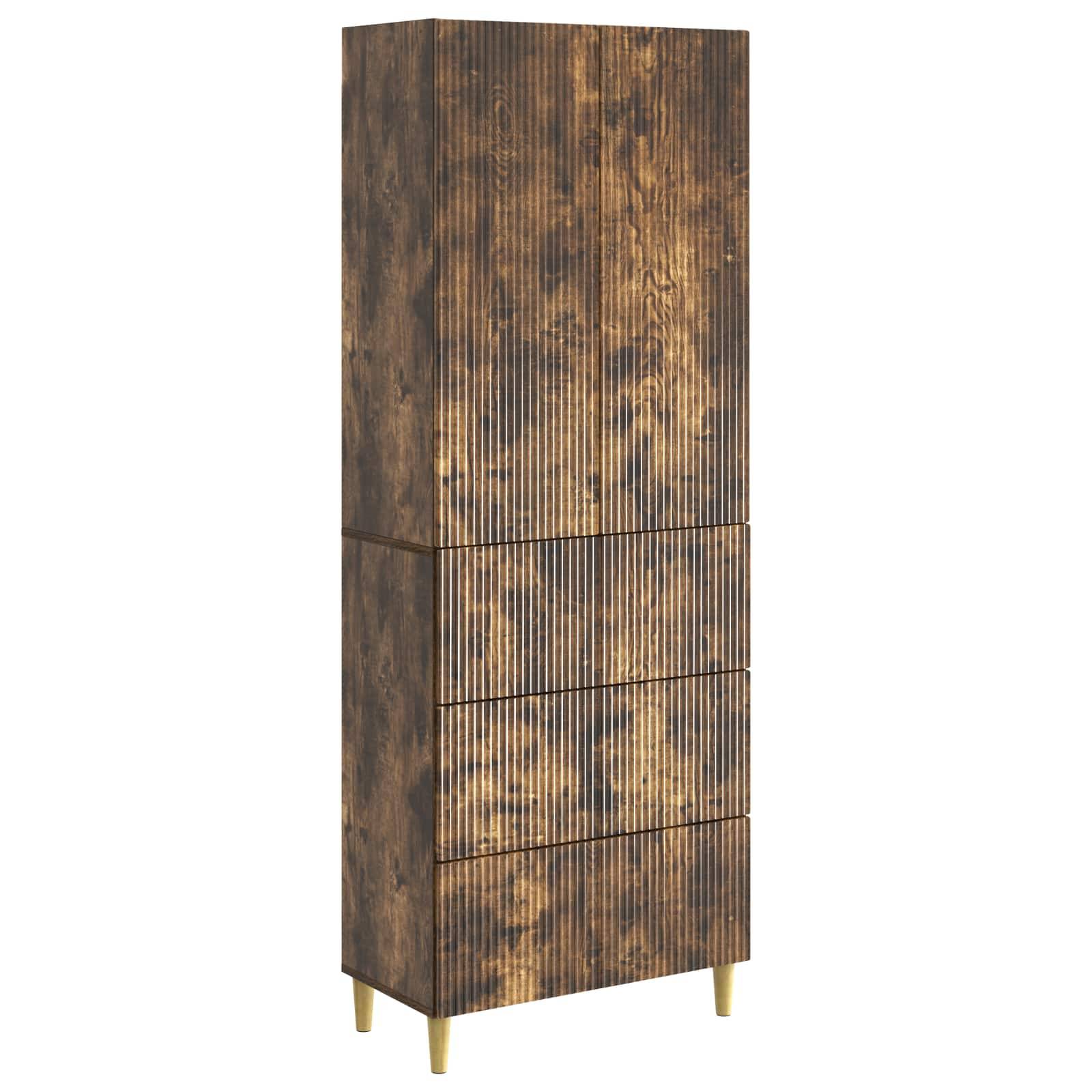 vidaXL Schrankset 2 pcs 66 x 34,5 x 90 cm Holzwerkstoff