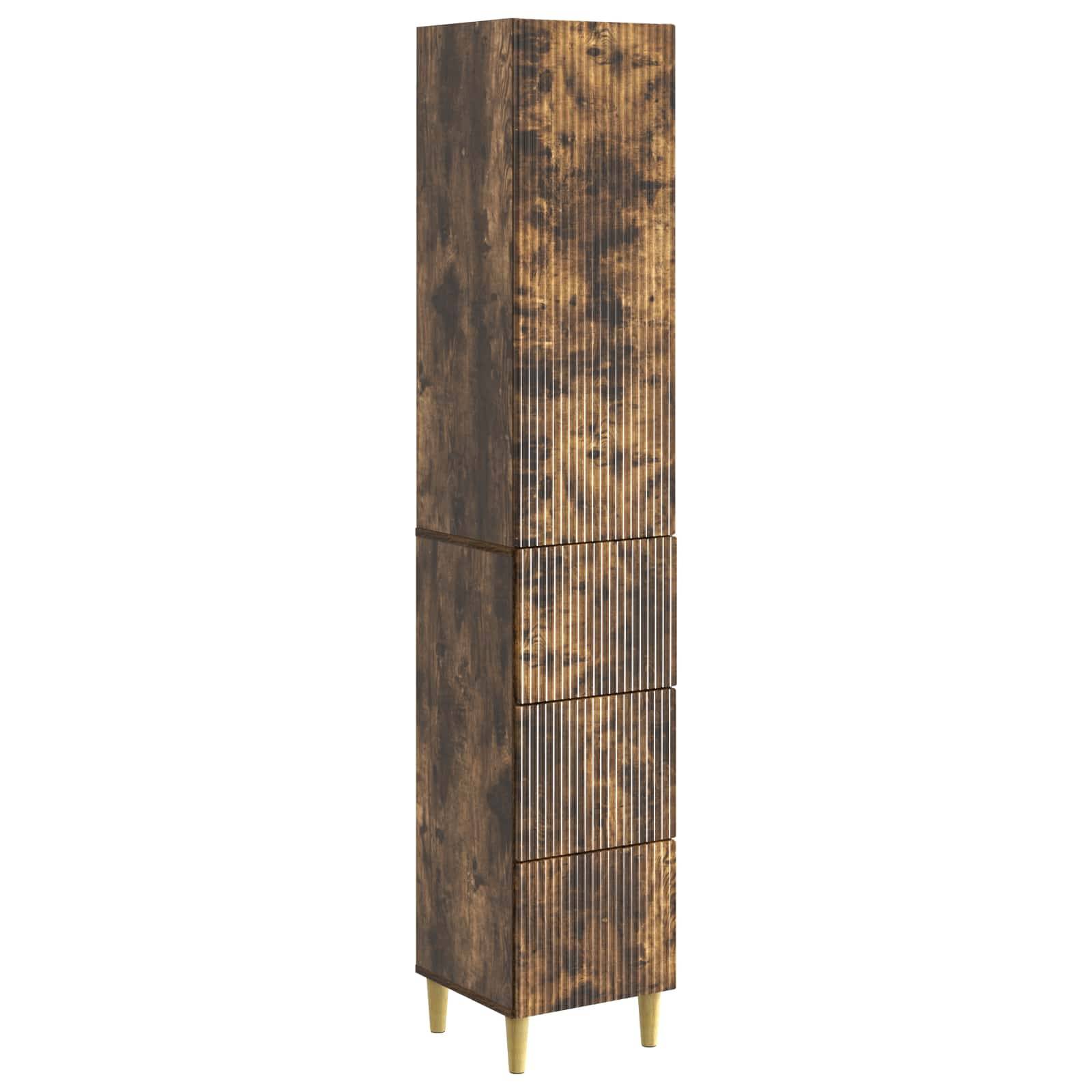vidaXL Schrankset 2 pcs 33 x 34,5 x 90 cm Holzwerkstoff