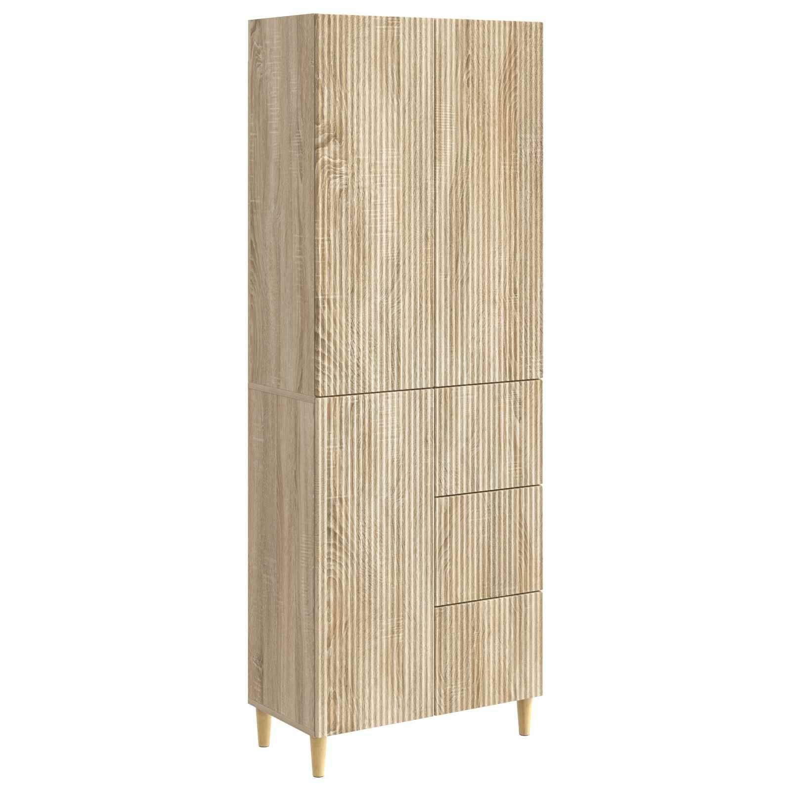 vidaXL Schrankset 2 pcs 66 x 34,5 x 90 cm Holzwerkstoff