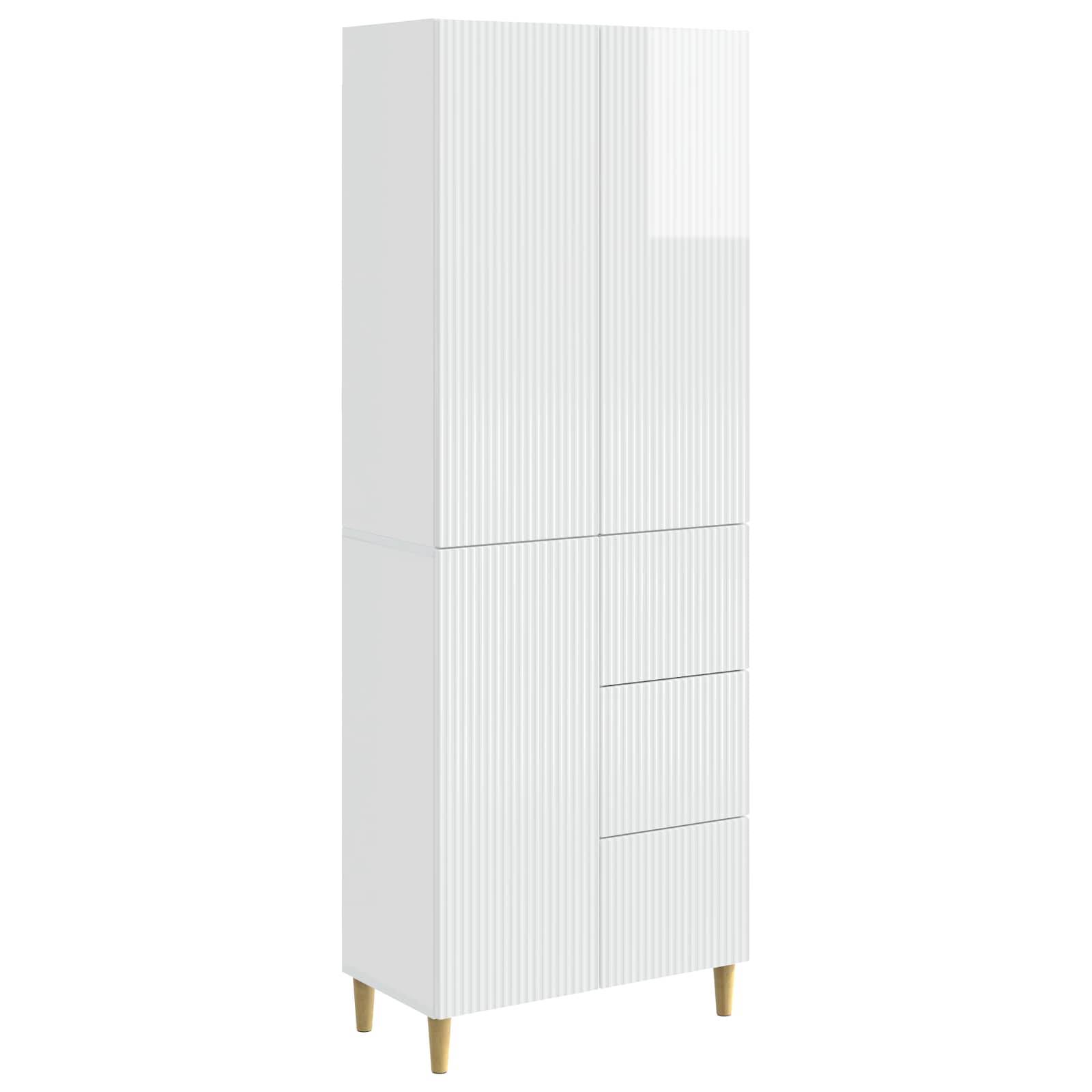 vidaXL Schrankset 2 pcs 66 x 34,5 x 90 cm Holzwerkstoff