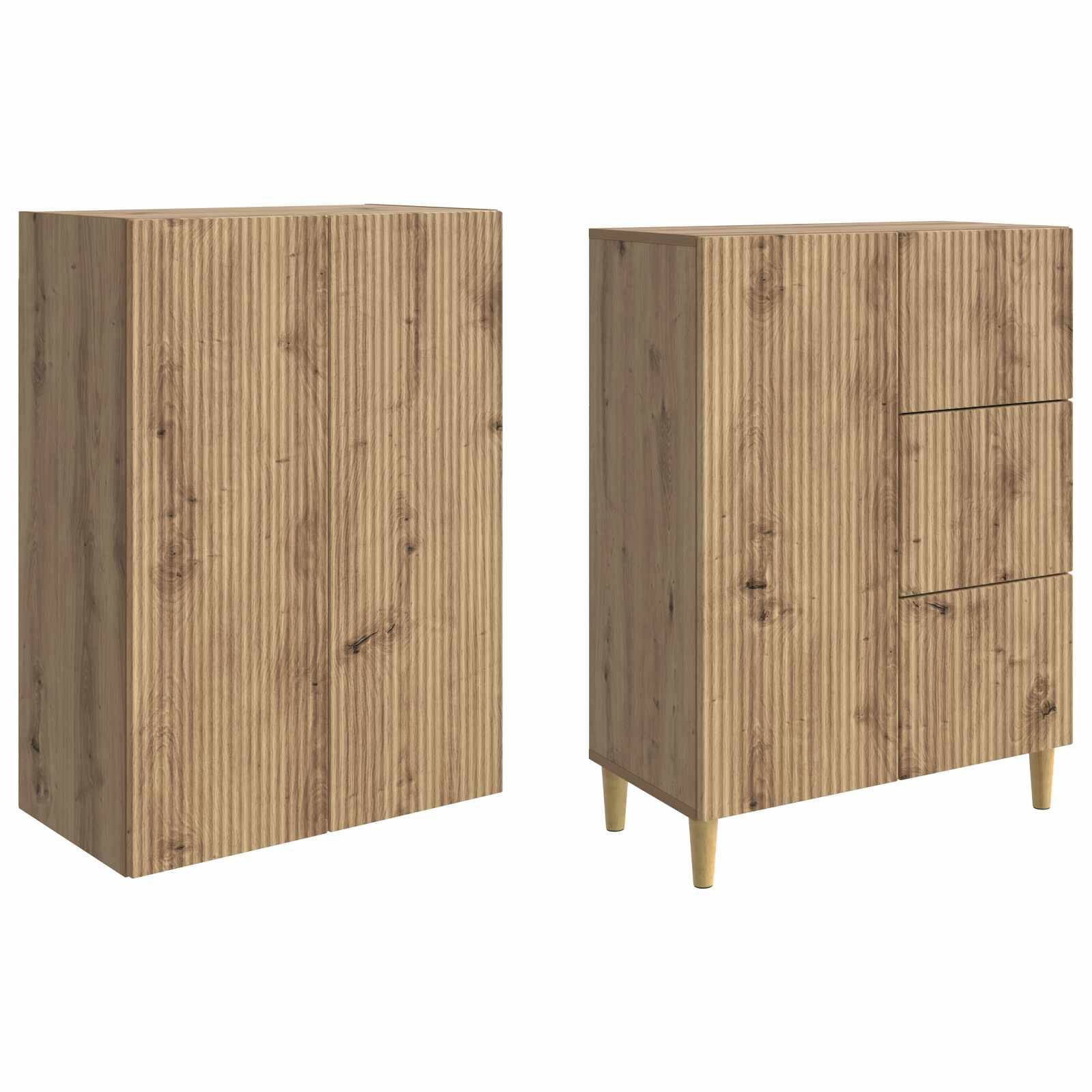 vidaXL Schrankset 2 Stk. Holzwerkstoff
