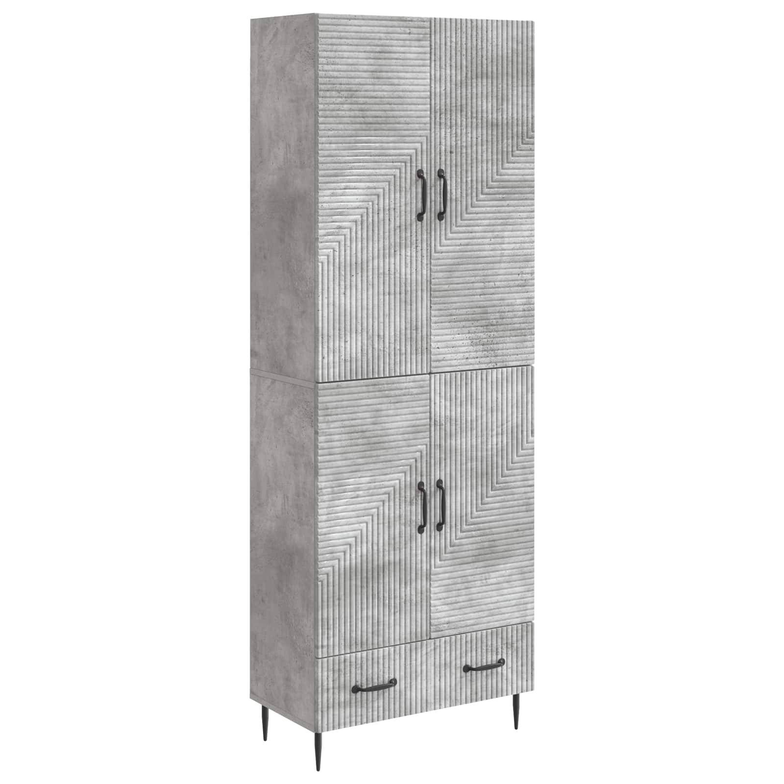 vidaXL Schrankset 2 pcs 66 x 34,5 x 95 cm Holzwerkstoff