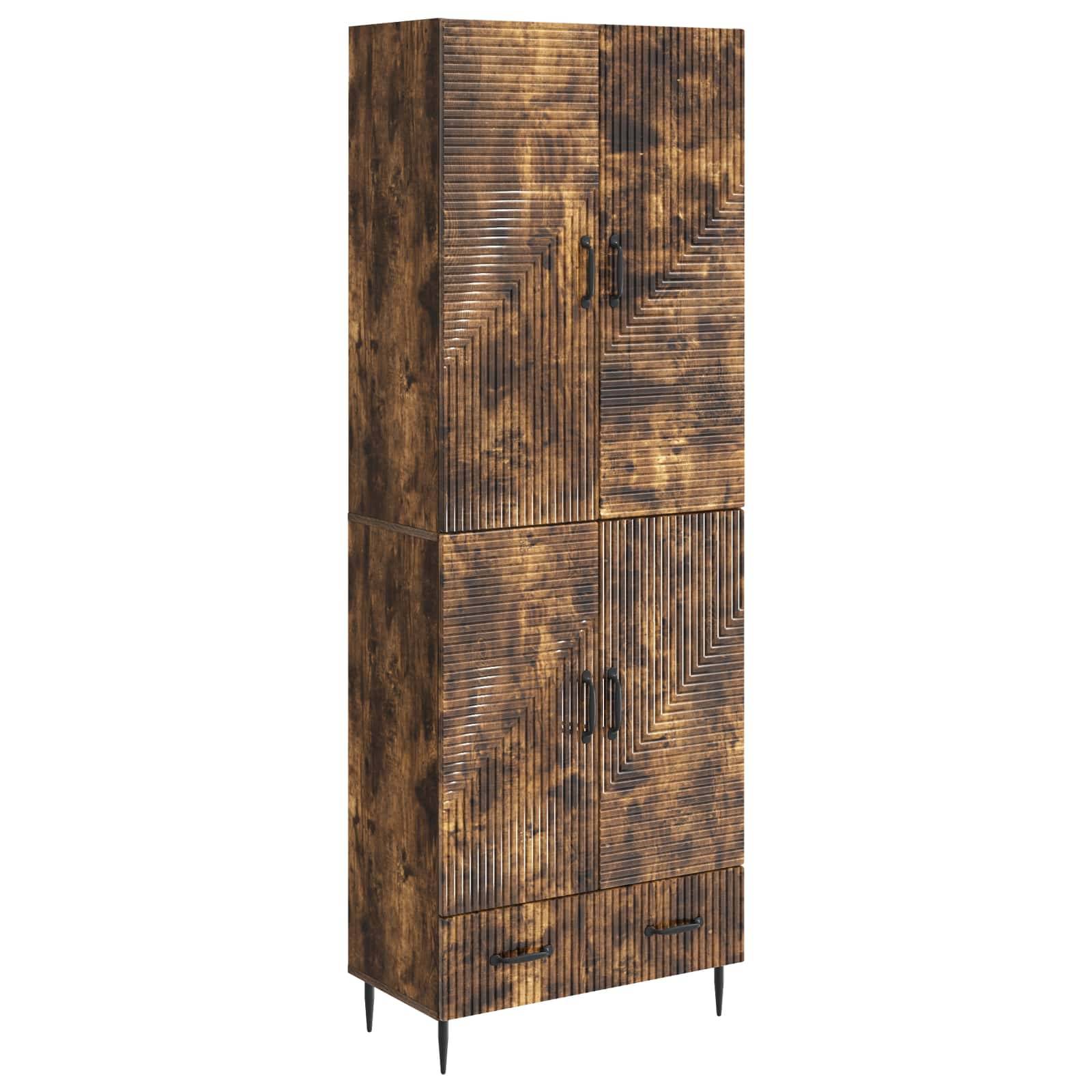 vidaXL Schrankset 2 pcs 66 x 34,5 x 95 cm Holzwerkstoff