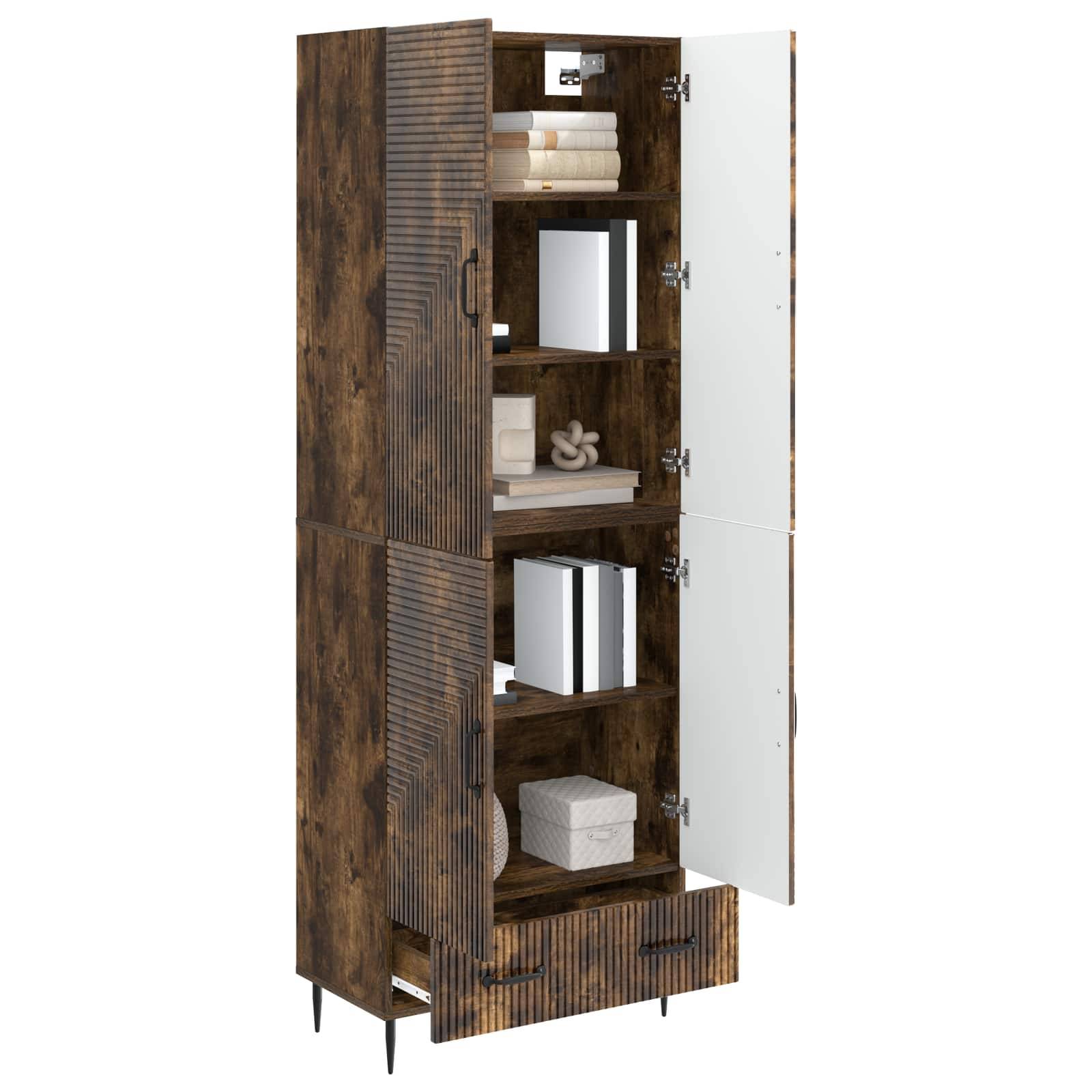 vidaXL Schrankset 2 pcs 66 x 34,5 x 95 cm Holzwerkstoff