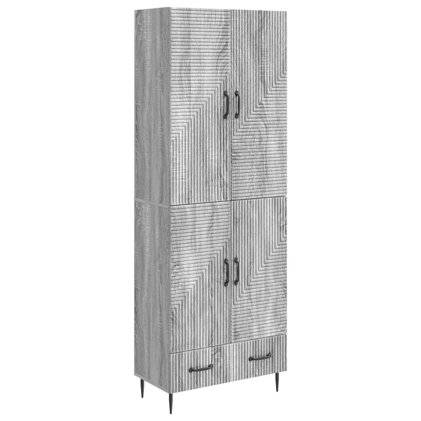 vidaXL Schrankset 2 pcs 66 x 34,5 x 95 cm Holzwerkstoff