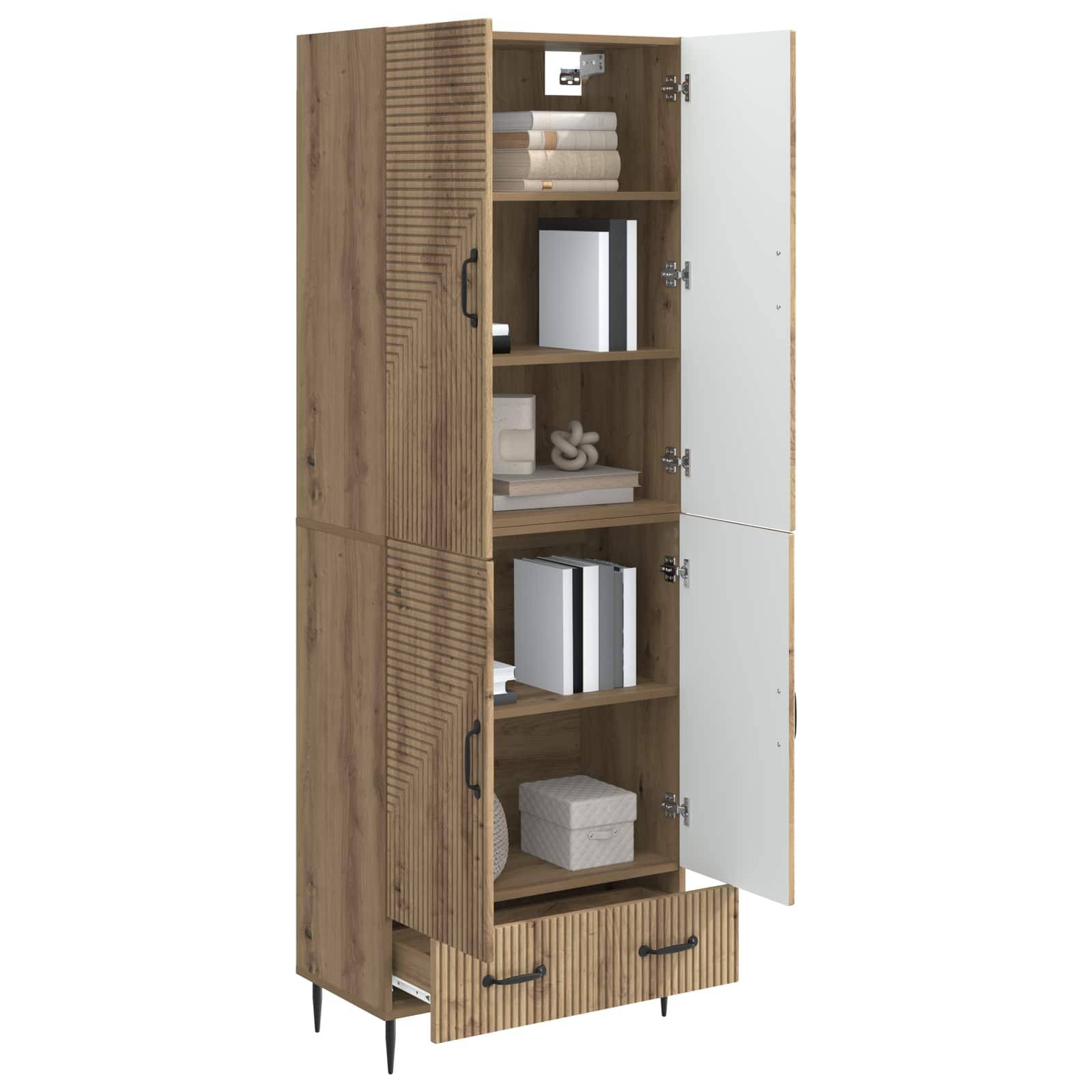 vidaXL Schrankset 2 Stk. Holzwerkstoff