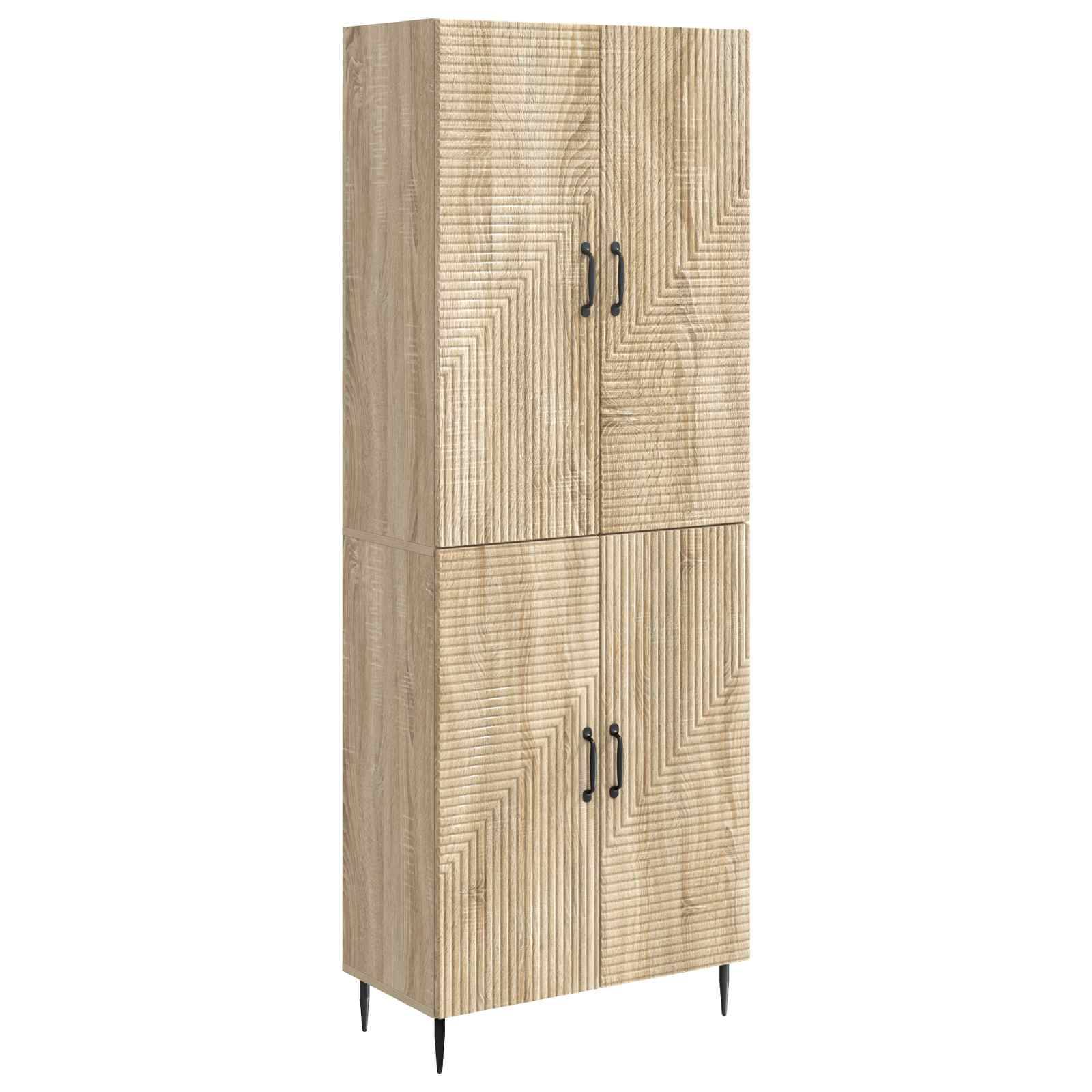 vidaXL Schrankset 2 pcs 66 x 34,5 x 89,5 cm Holzwerkstoff