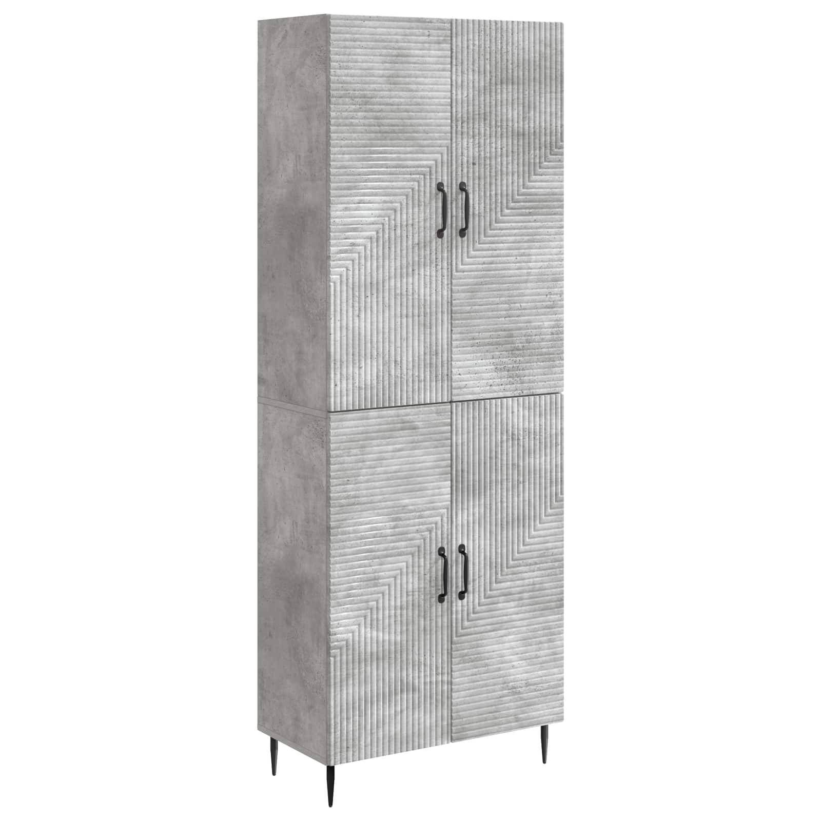 vidaXL Schrankset 2 pcs 66 x 34,5 x 89,5 cm Holzwerkstoff