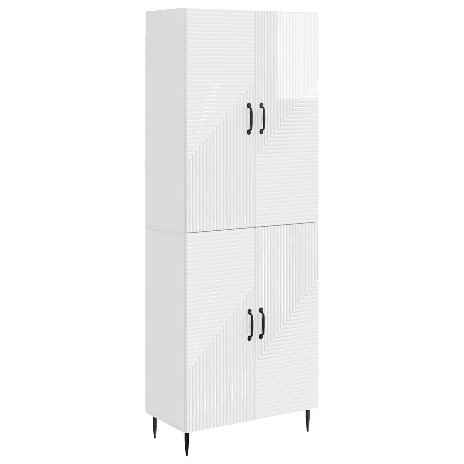 vidaXL Schrankset 2 pcs 66 x 34,5 x 89,5 cm Holzwerkstoff