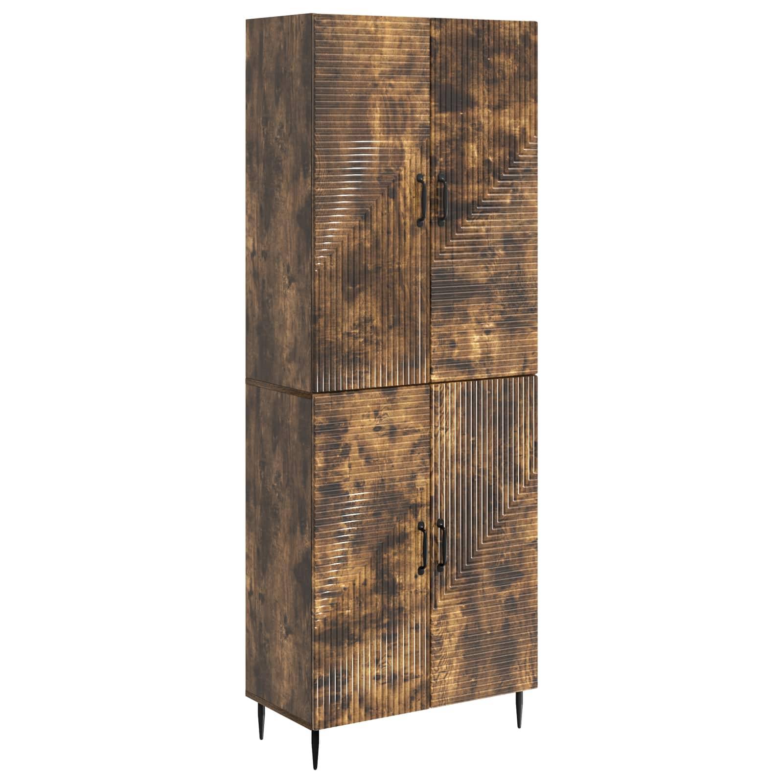 vidaXL Schrankset 2 pcs 66 x 34,5 x 89,5 cm Holzwerkstoff