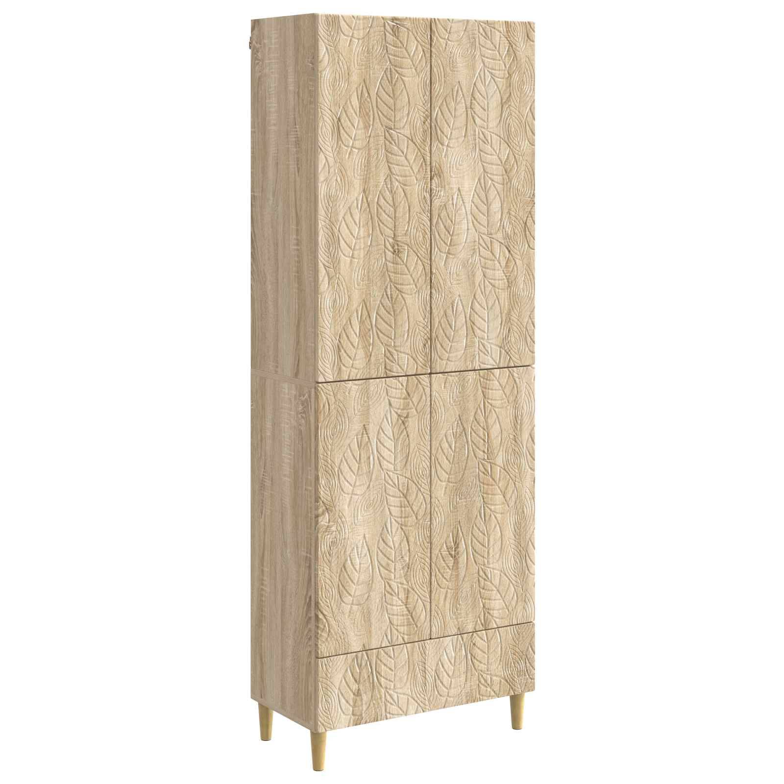 vidaXL Schrankset 2 pcs Sonoma-Eiche Holzwerkstoff