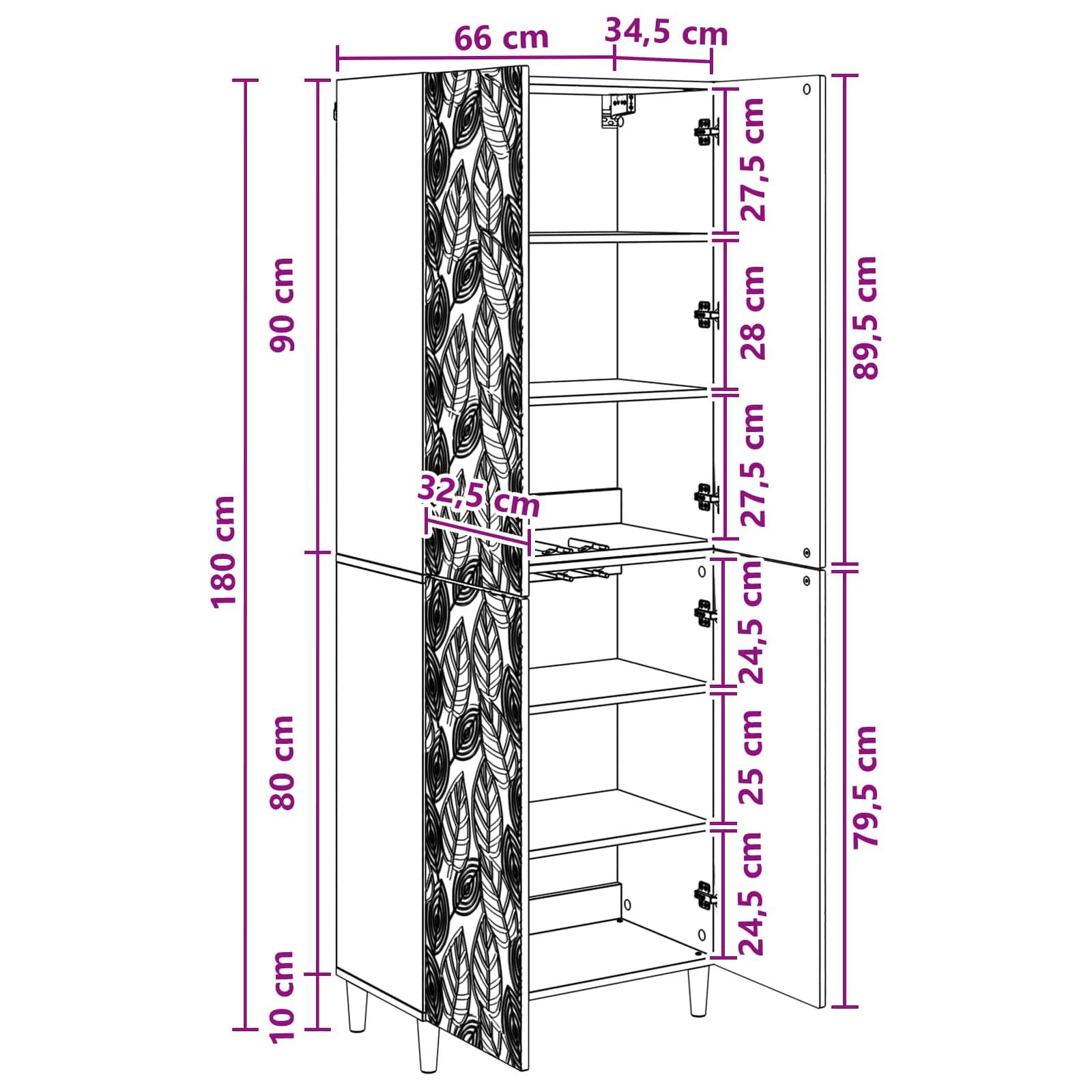 vidaXL Schrankset 2 pcs Betongrau Holzwerkstoff