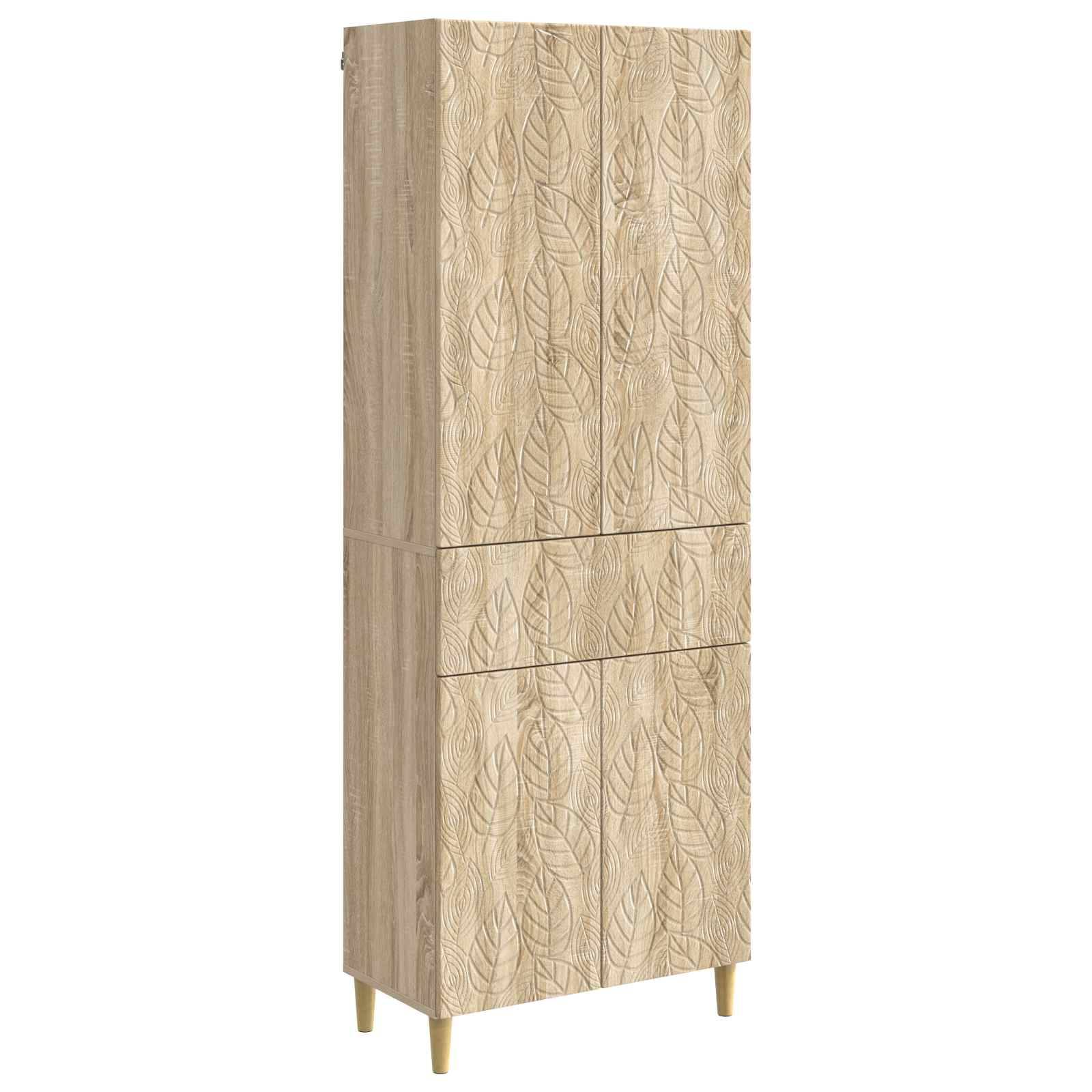 vidaXL Schrankset 2 pcs Holzwerkstoff