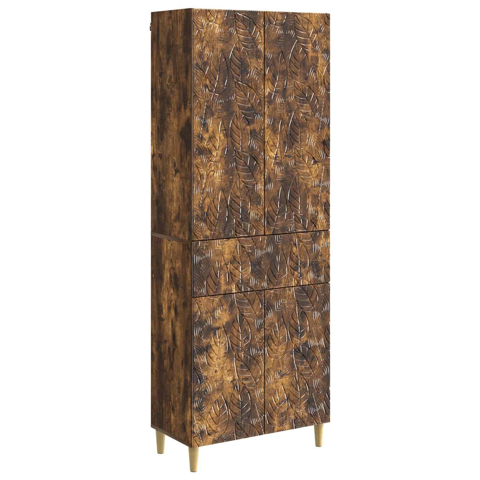 vidaXL Schrankset 2 pcs Holzwerkstoff