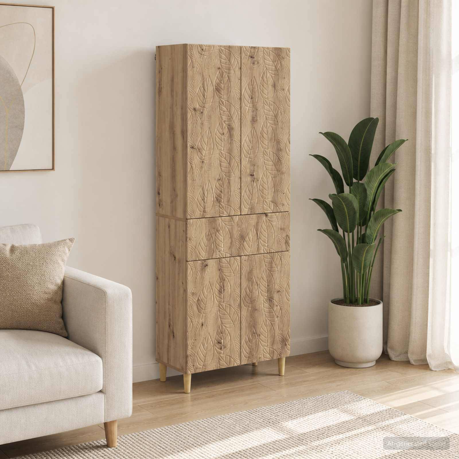 vidaXL Schrankset 2 Stk. Holzwerkstoff