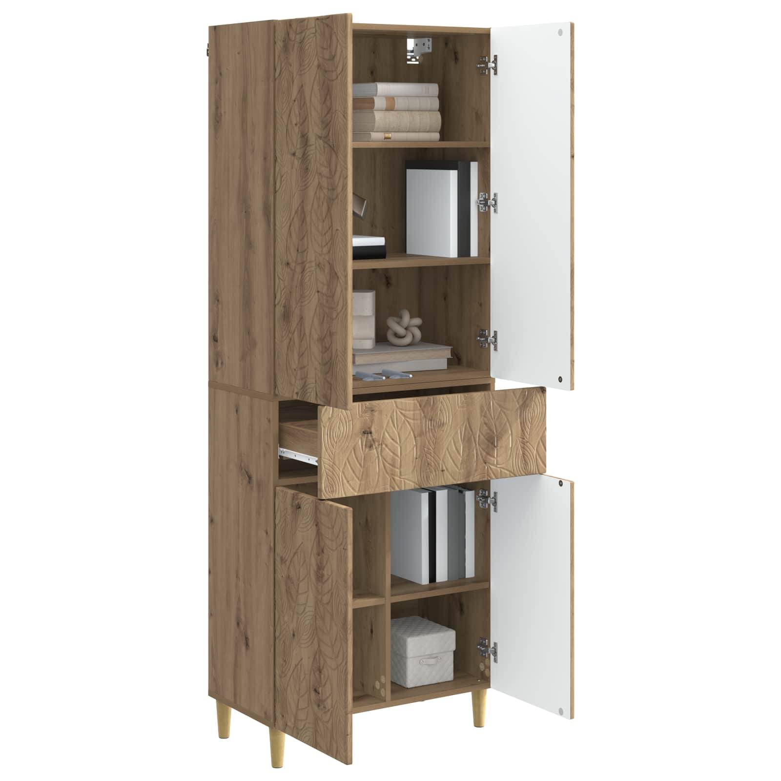 vidaXL Schrankset 2 Stk. Holzwerkstoff