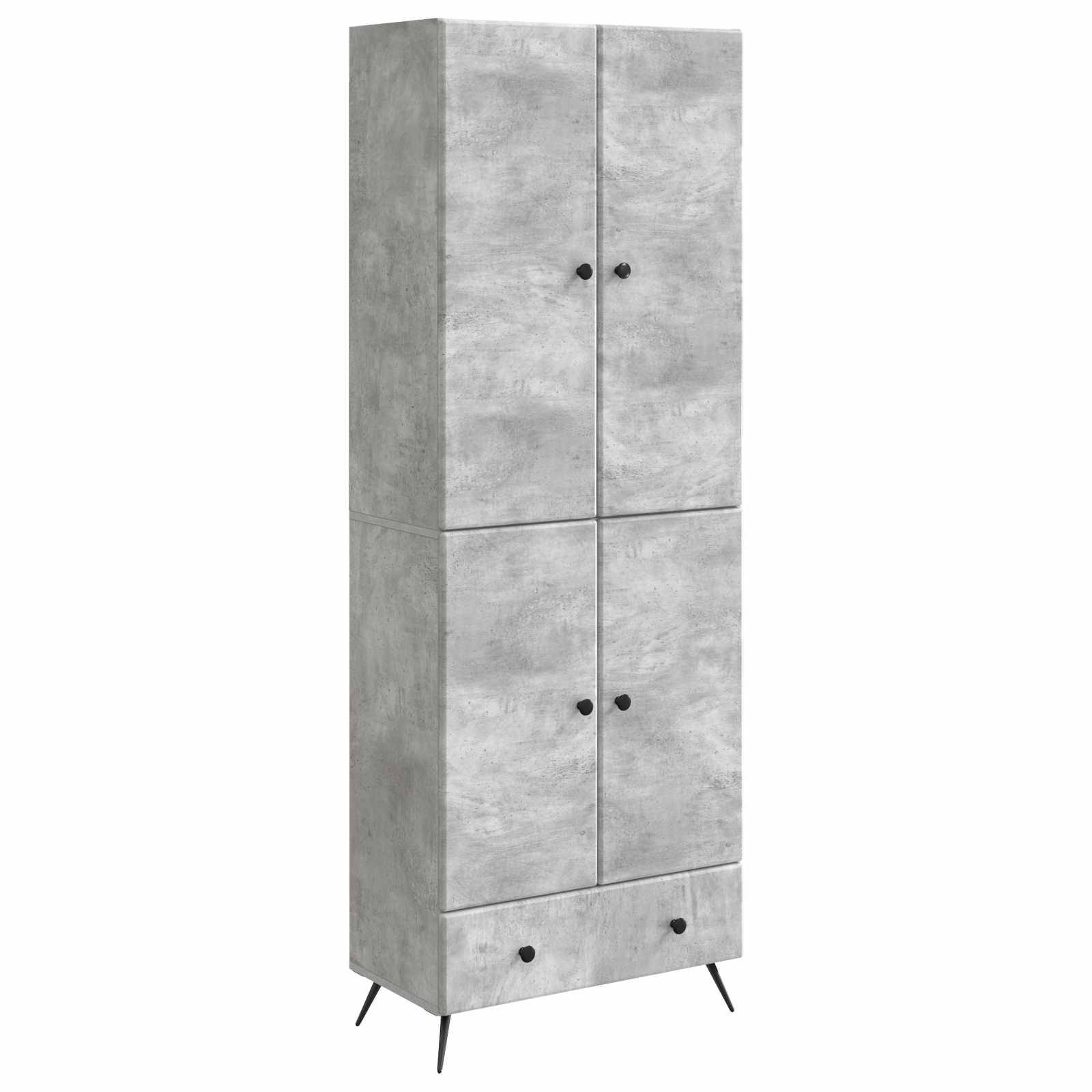vidaXL Schrankset 2 pcs Holzwerkstoff