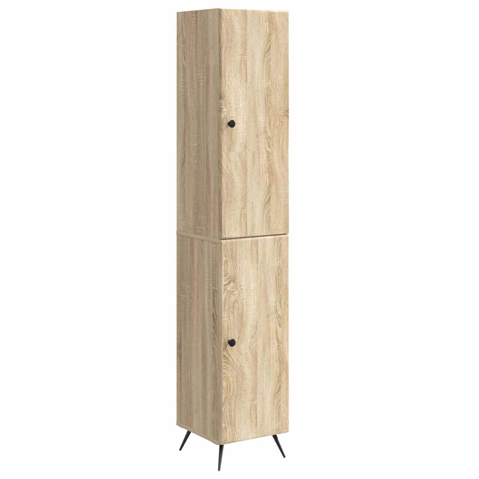 vidaXL Schrankset 2 pcs Sonoma-Eiche Holzwerkstoff