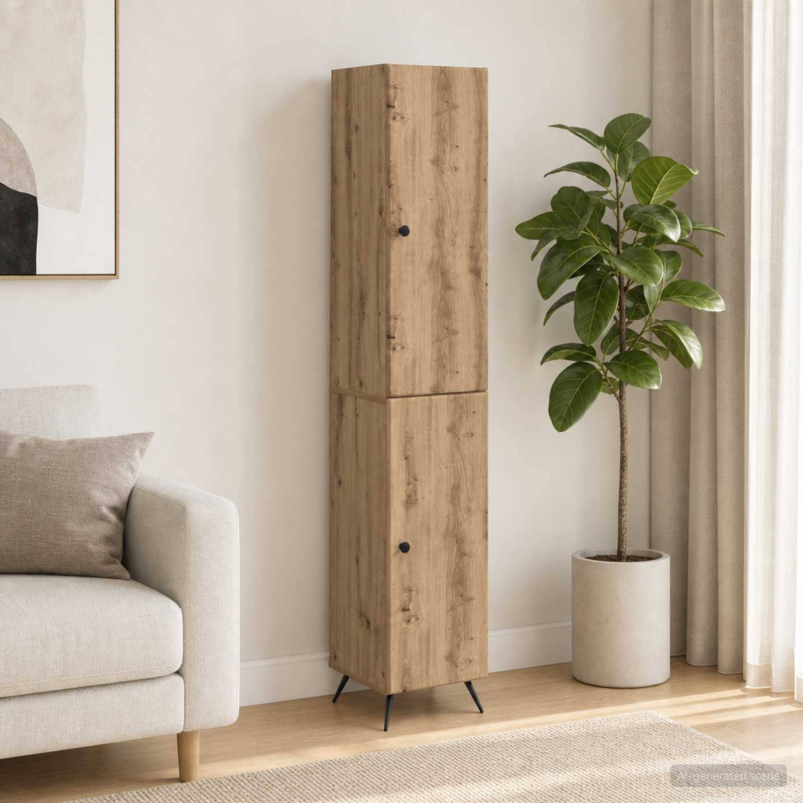 vidaXL Schrankset 2 Stk. Holzwerkstoff