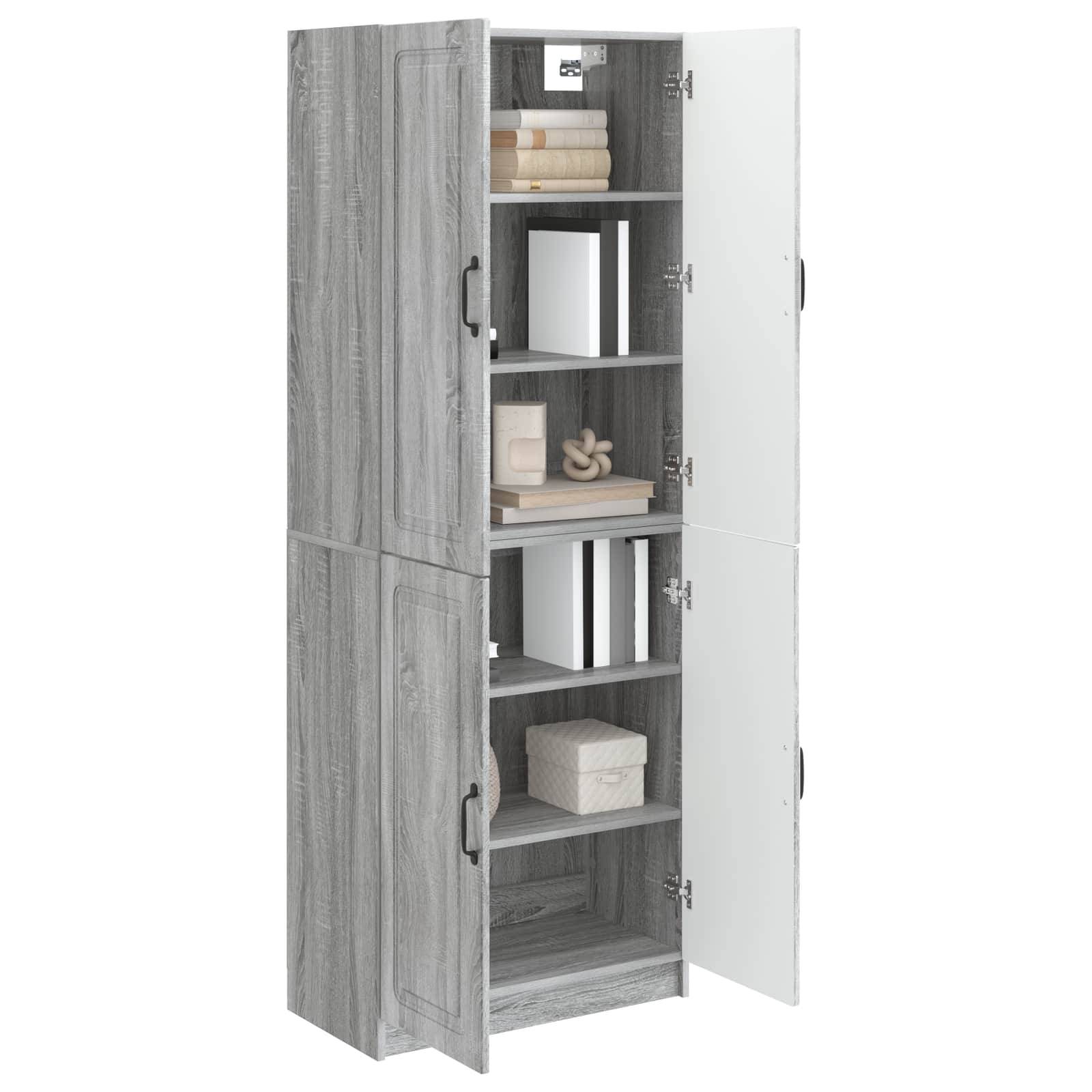 vidaXL Schrankset 2 pcs Holzwerkstoff