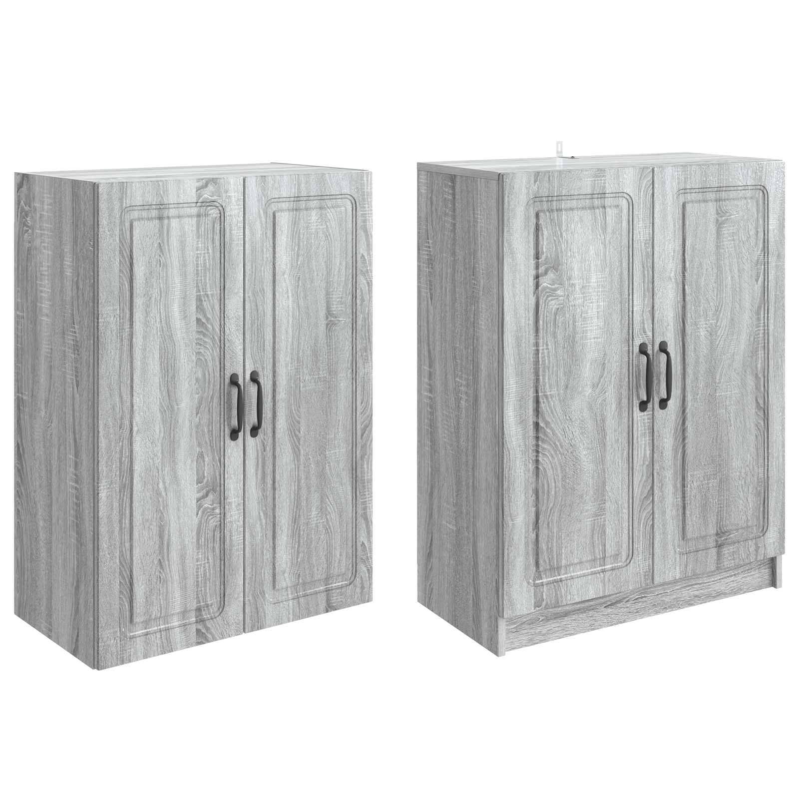 vidaXL Schrankset 2 pcs Holzwerkstoff