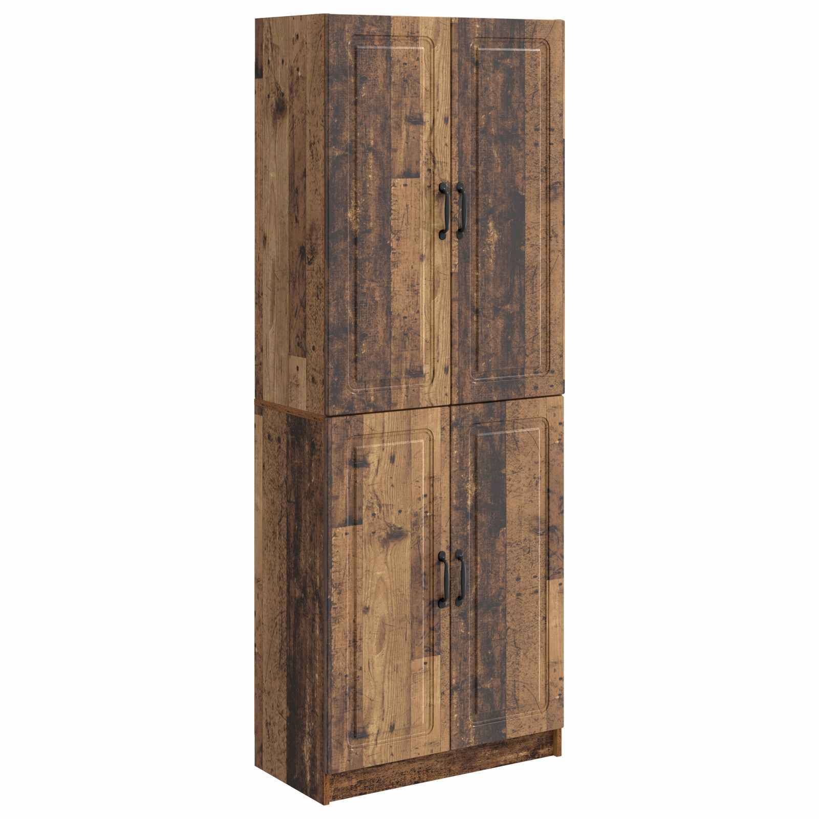 vidaXL Schrankset 2 pcs Holzwerkstoff