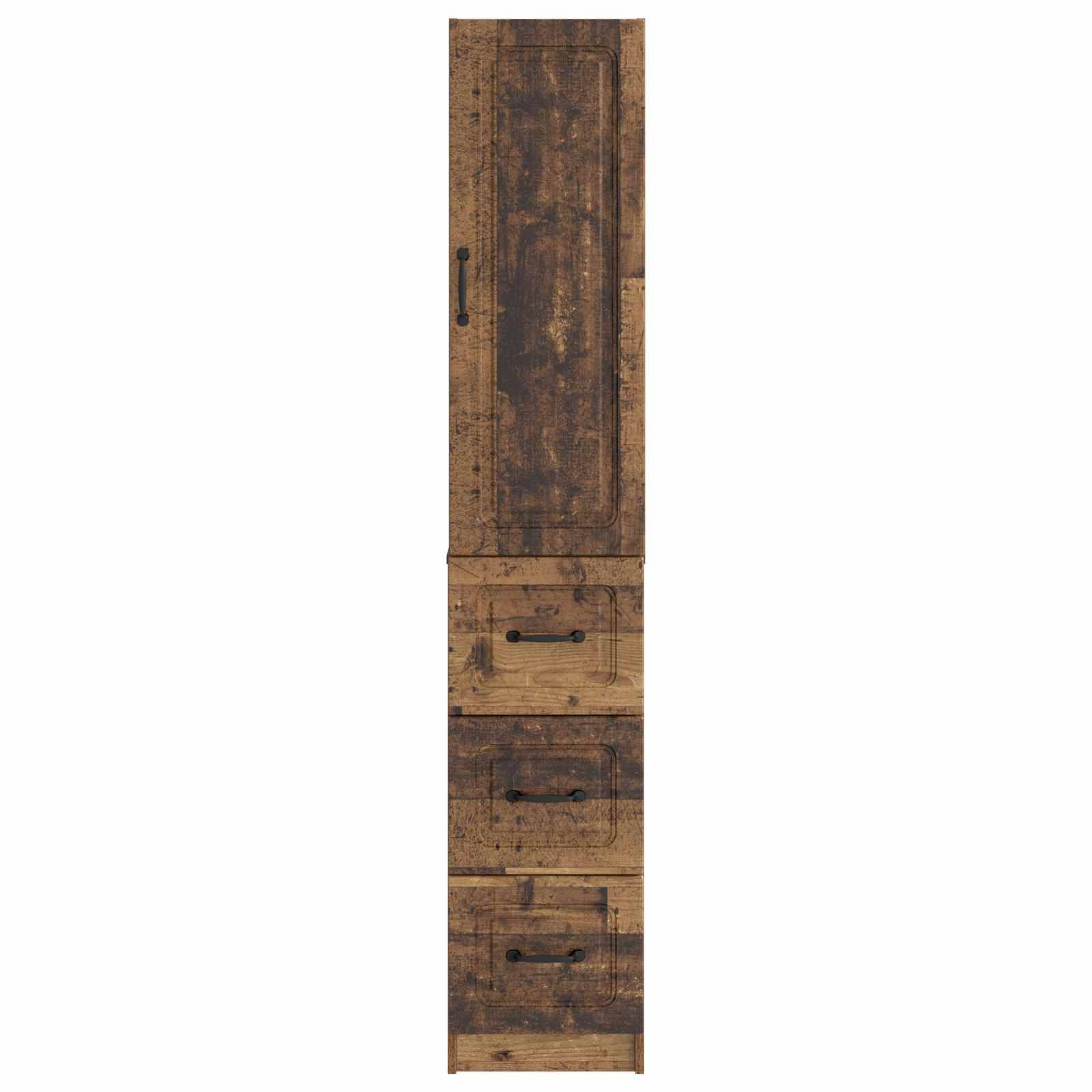 vidaXL Schrankset 2 pcs Altholz 33 x 34,5 x 87 cm Holzwerkstoff