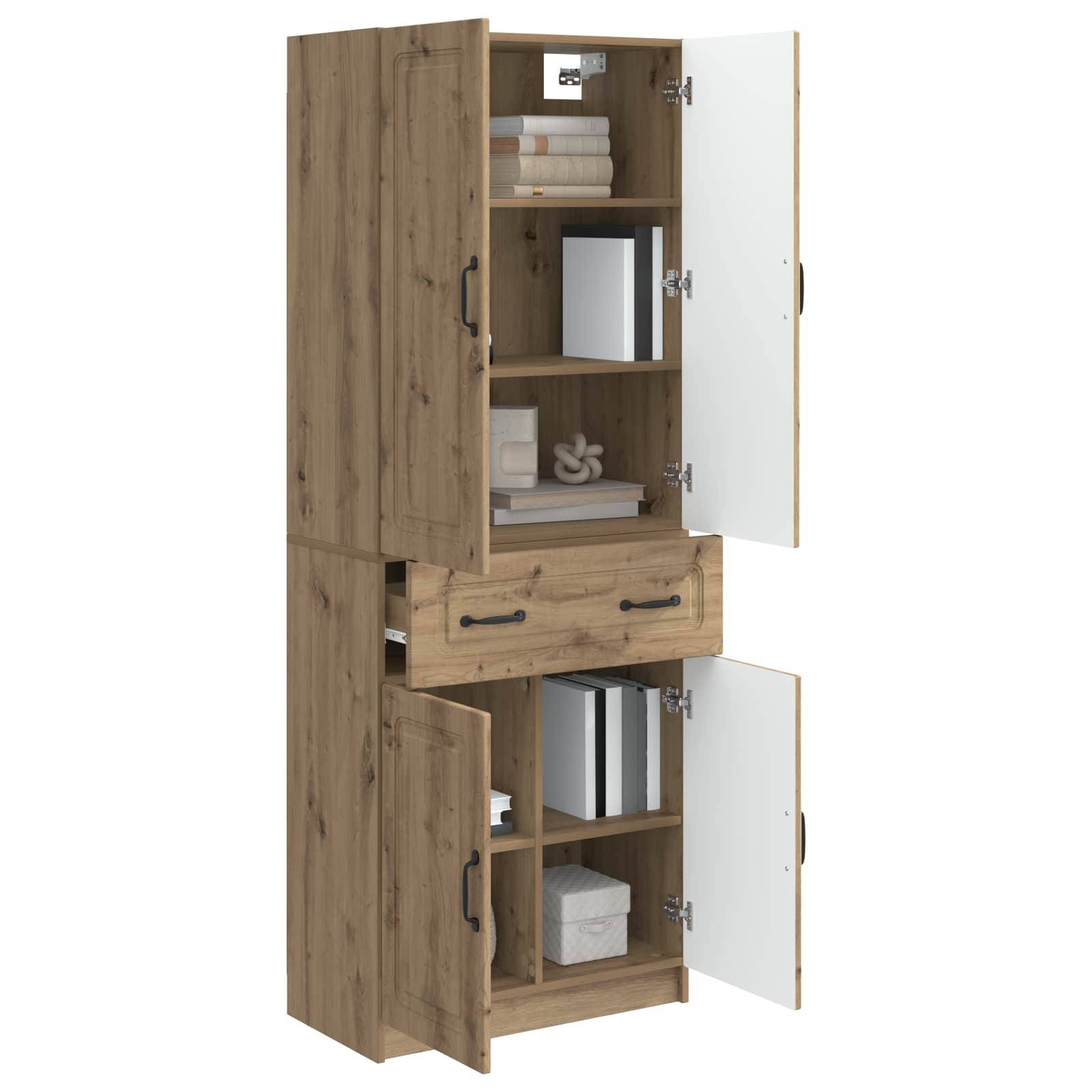 vidaXL Schrankset 2 Stk. Holzwerkstoff