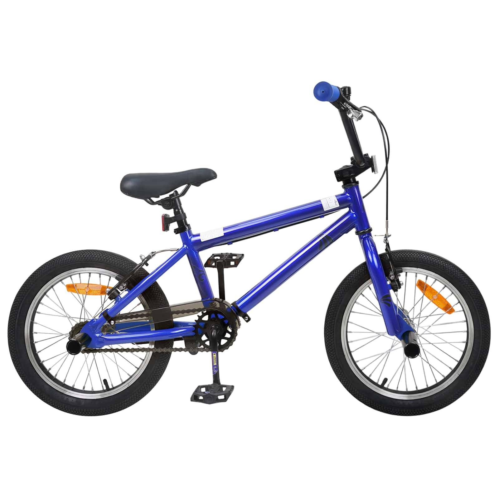 vidaXL BMX Rad 20 Zoll für über 9 Jahre alt Dunkelblau