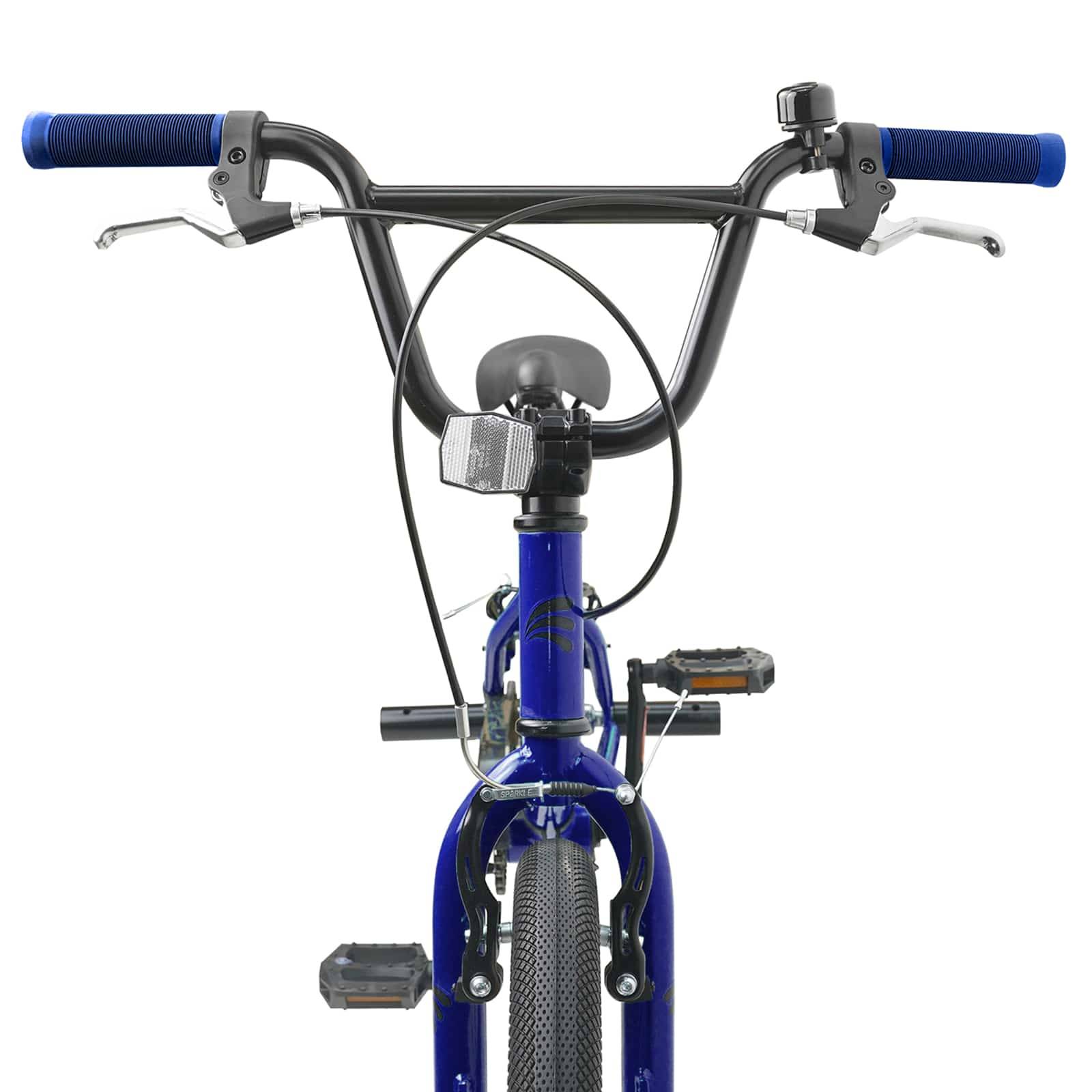 vidaXL BMX Rad 20 Zoll für über 9 Jahre alt Dunkelblau