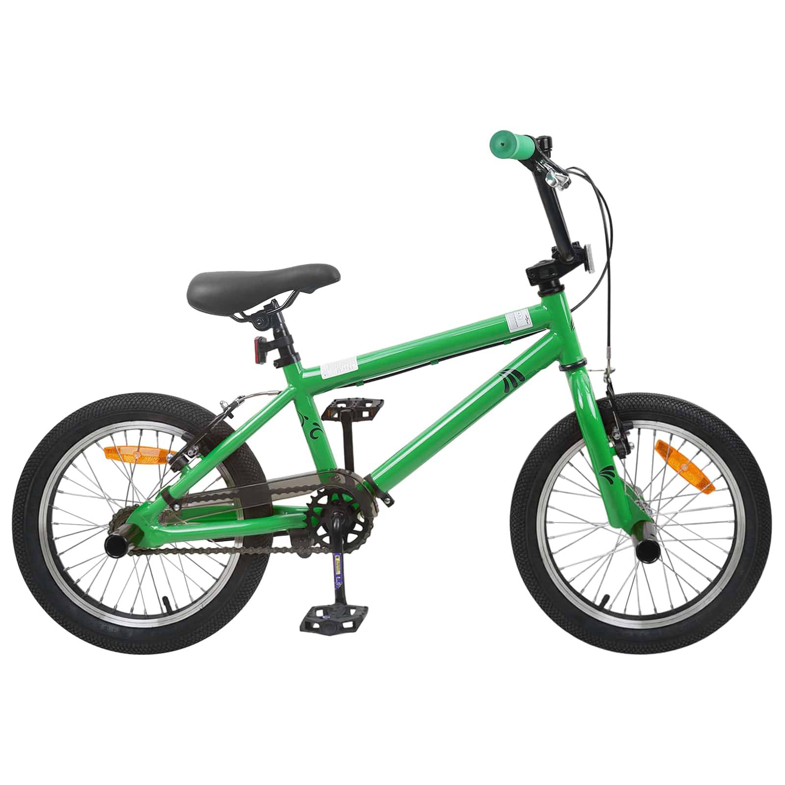 vidaXL BMX Rad 20 Zoll für über 9 Jahre alt Grün