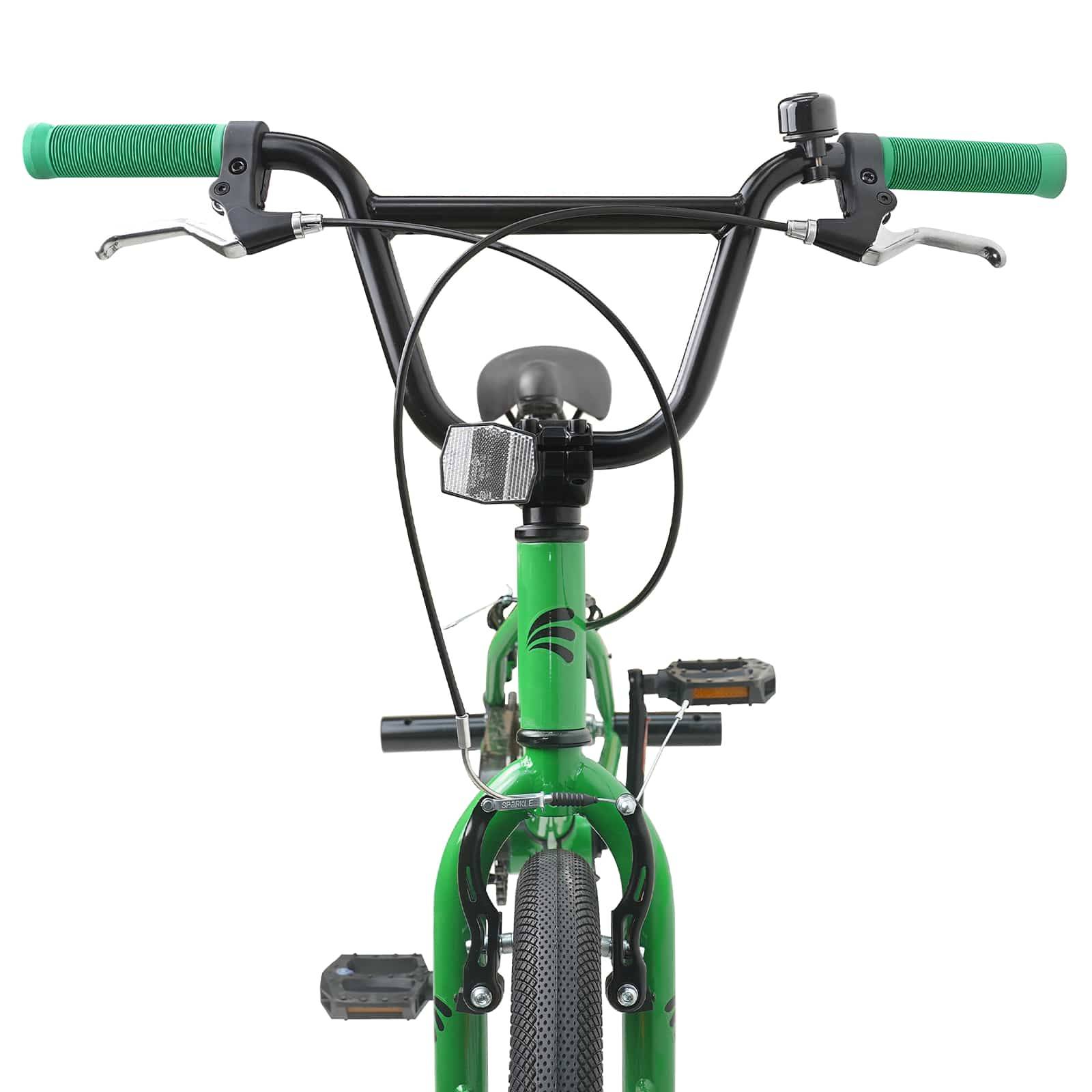 vidaXL BMX Rad 20 Zoll für über 9 Jahre alt Grün