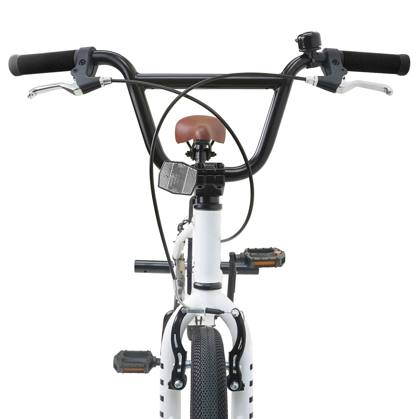 vidaXL BMX Rad 16 Zoll für 5-8 Jahre alt Weiß