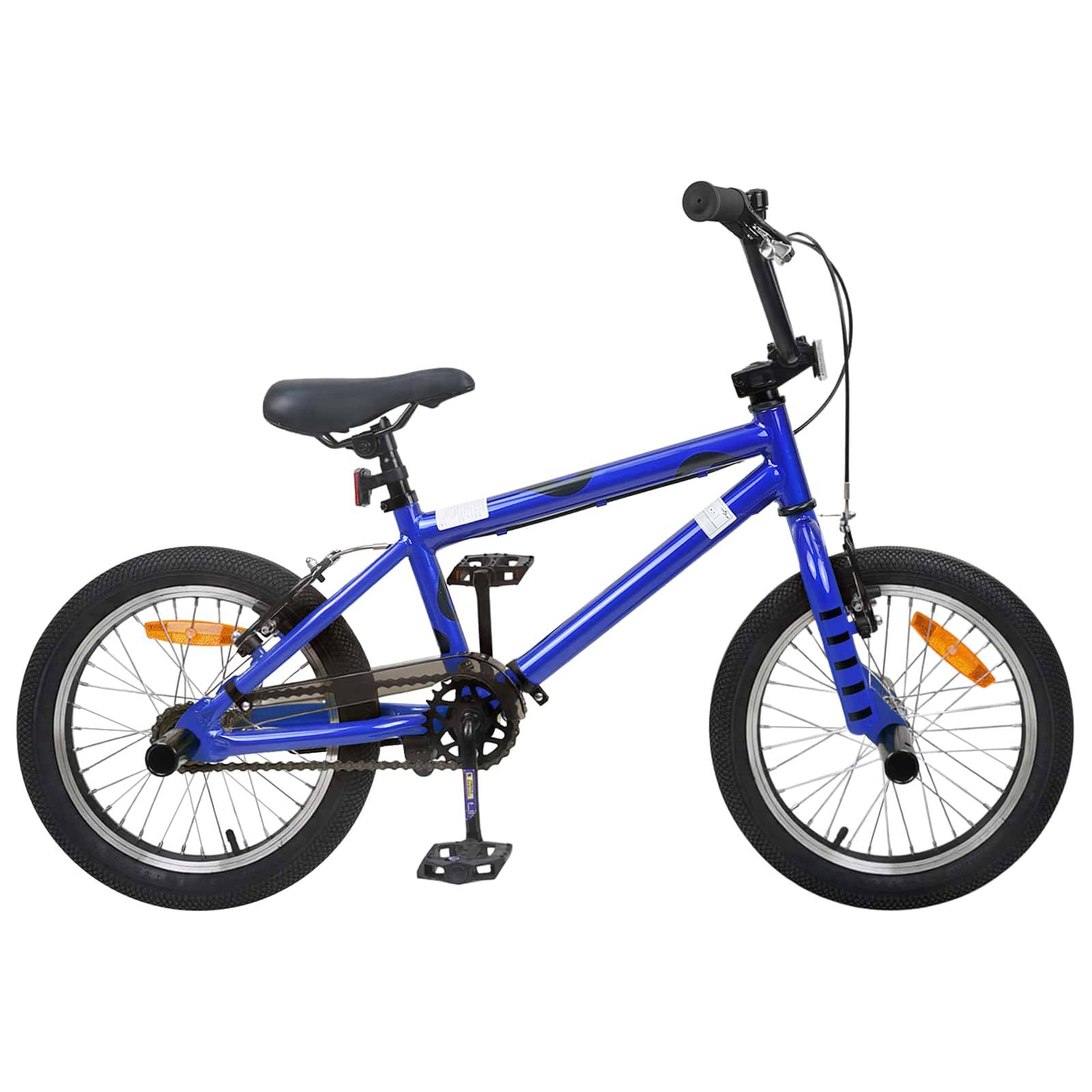 vidaXL BMX Rad 16 Zoll für 5-8 Jahre alt Dunkelblau