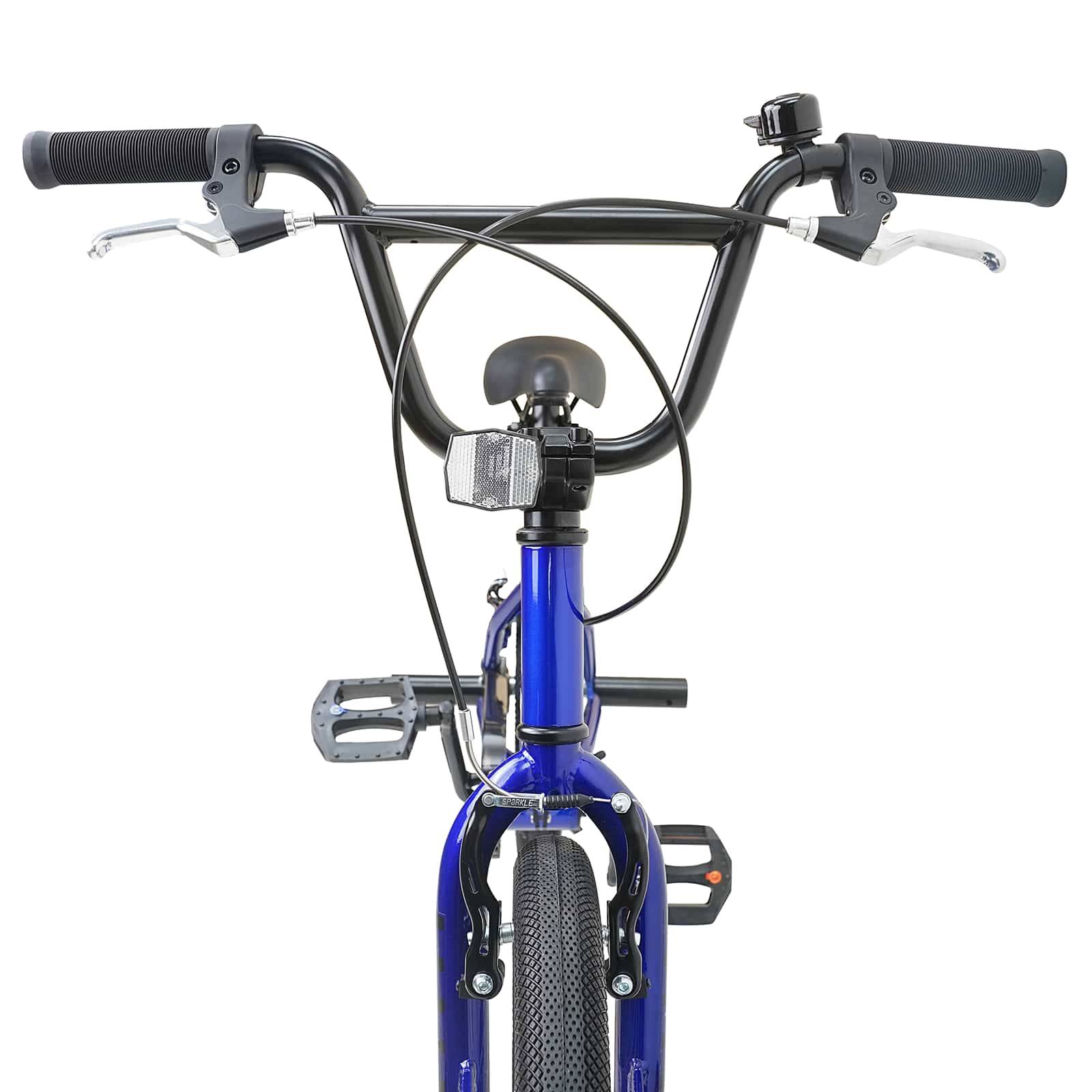 vidaXL BMX Rad 16 Zoll für 5-8 Jahre alt Dunkelblau