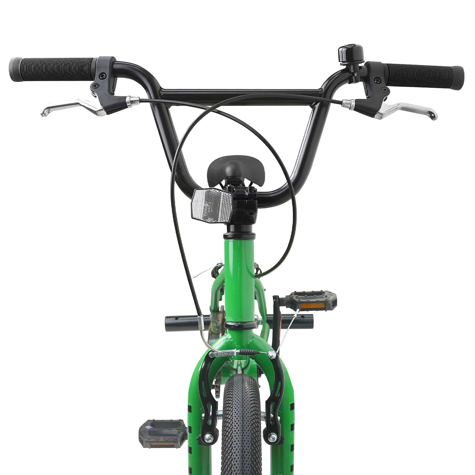 vidaXL BMX Rad 16 Zoll für 5-8 Jahre alt Grün