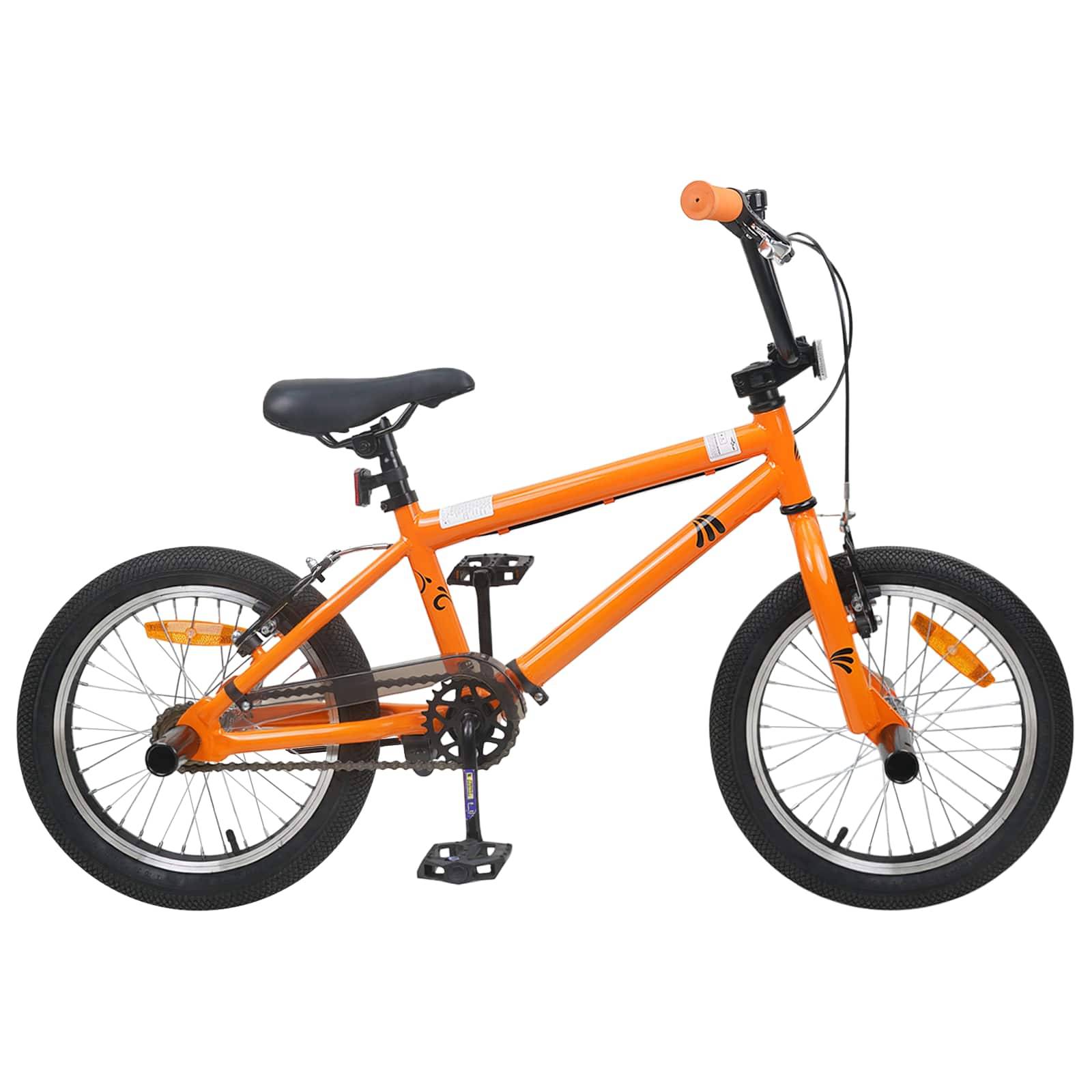 vidaXL BMX Rad 16 Zoll für 5-8 Jahre alt Orange