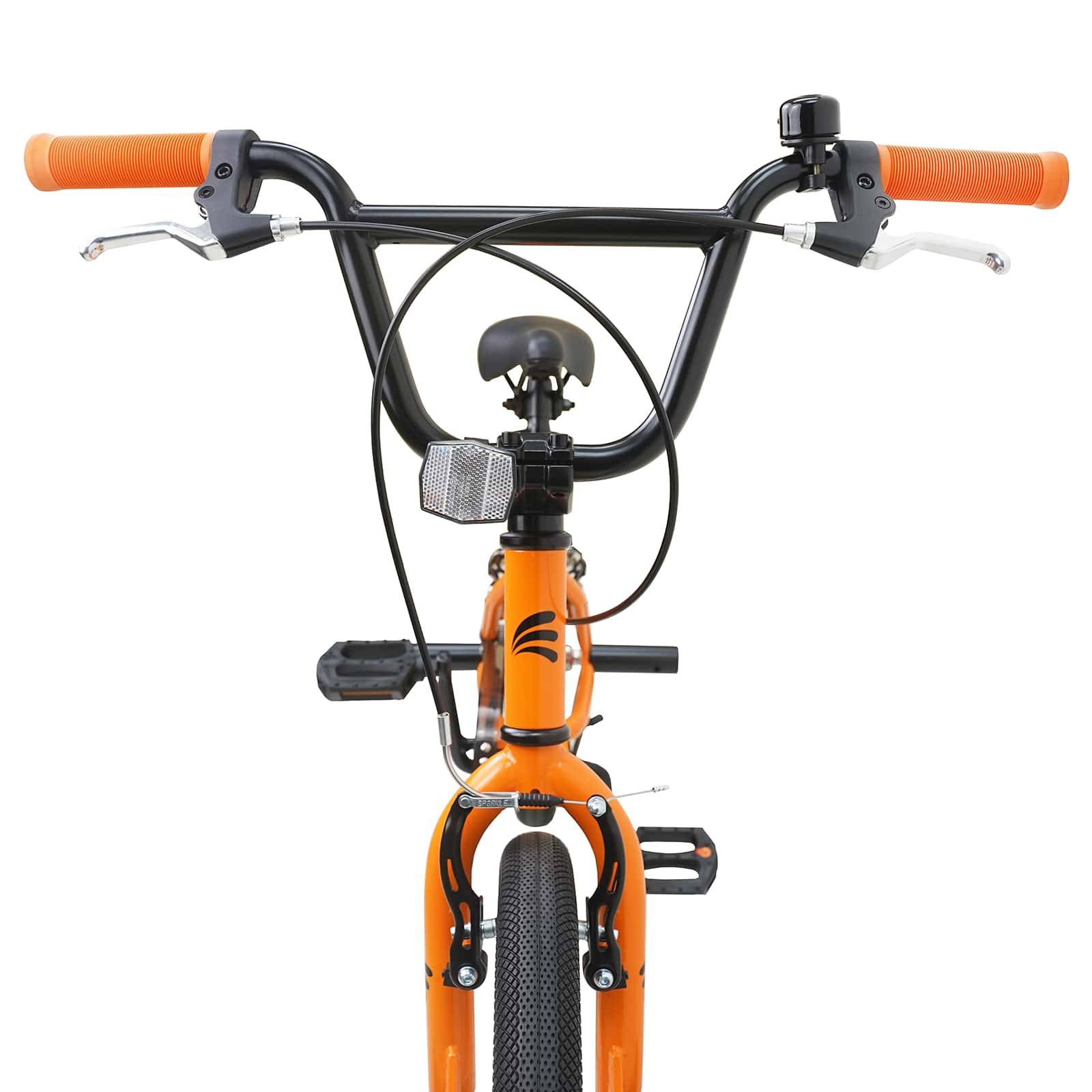 vidaXL BMX Rad 16 Zoll für 5-8 Jahre alt Orange