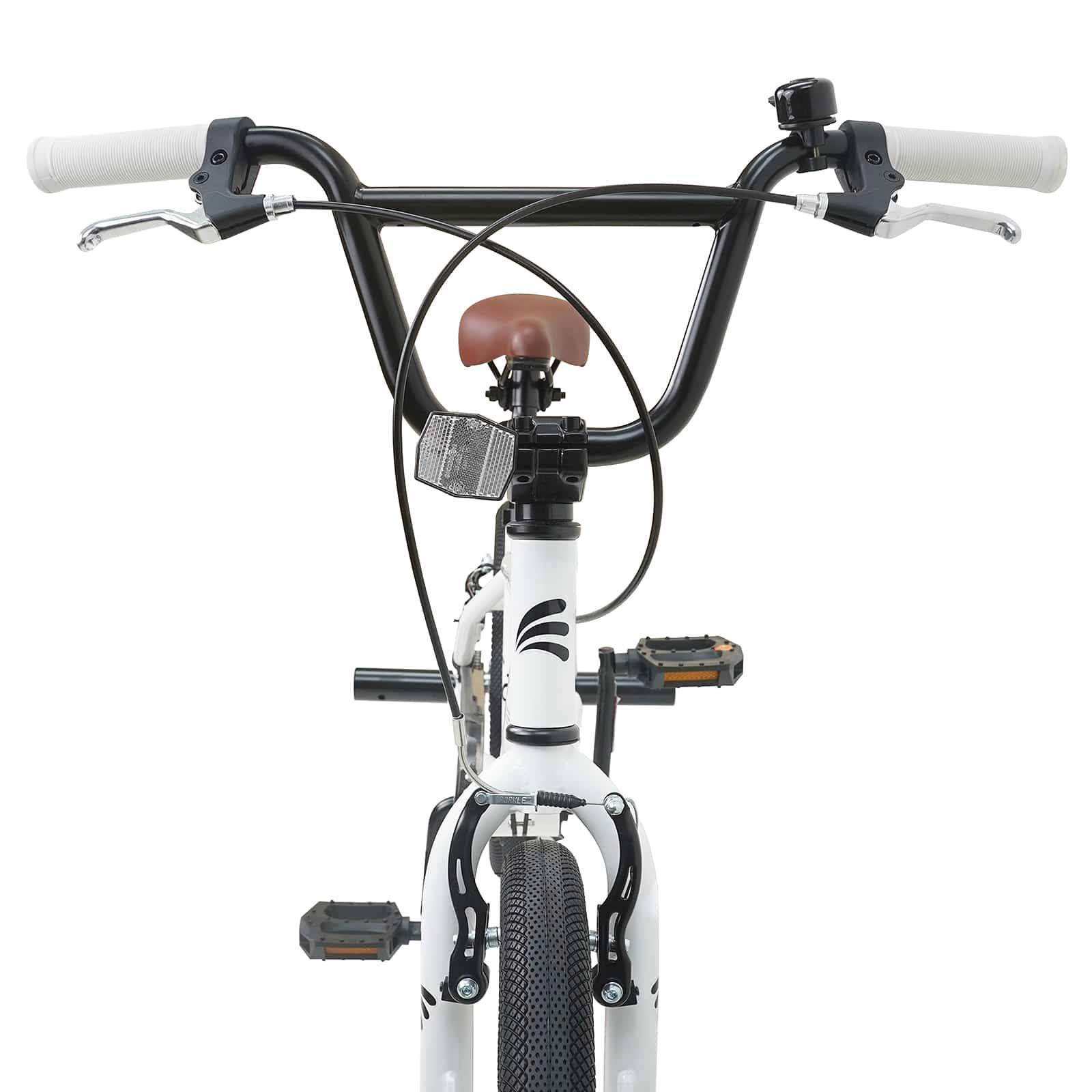 vidaXL BMX Rad 16 Zoll für 5-8 Jahre alt Weiß