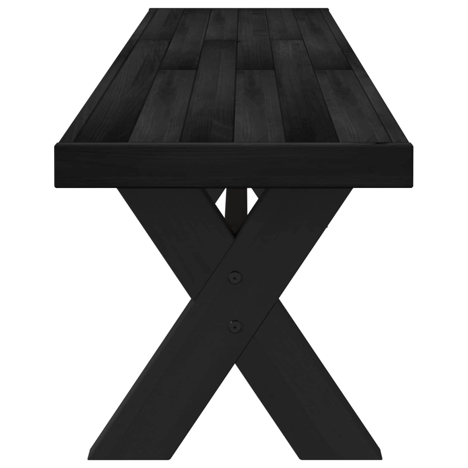 vidaXL Esstischbank NOAIN 180 x 41 x 45 cm Massives Kiefernholz